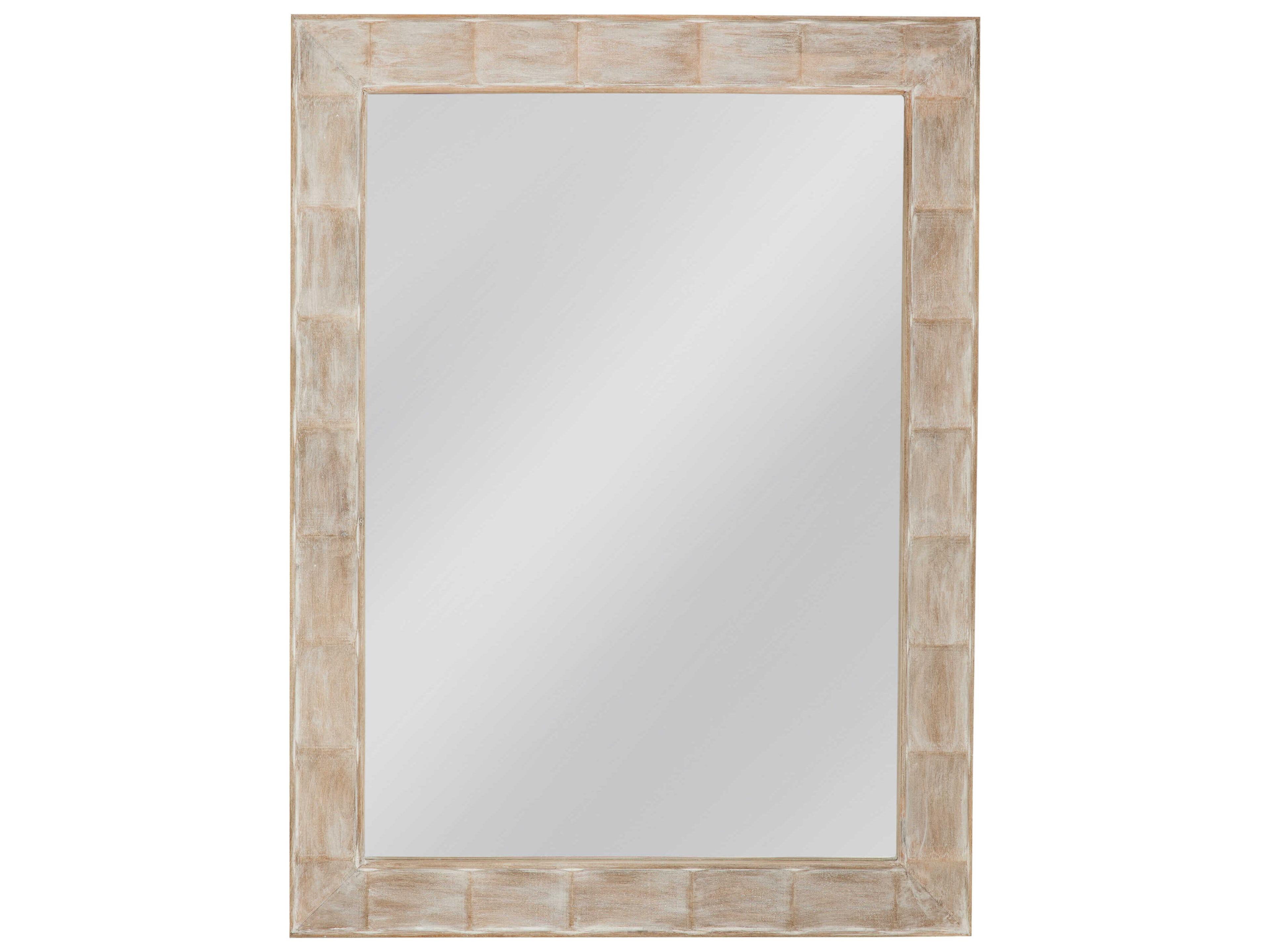 Bassett Mirror White Guyton Wall Mirror