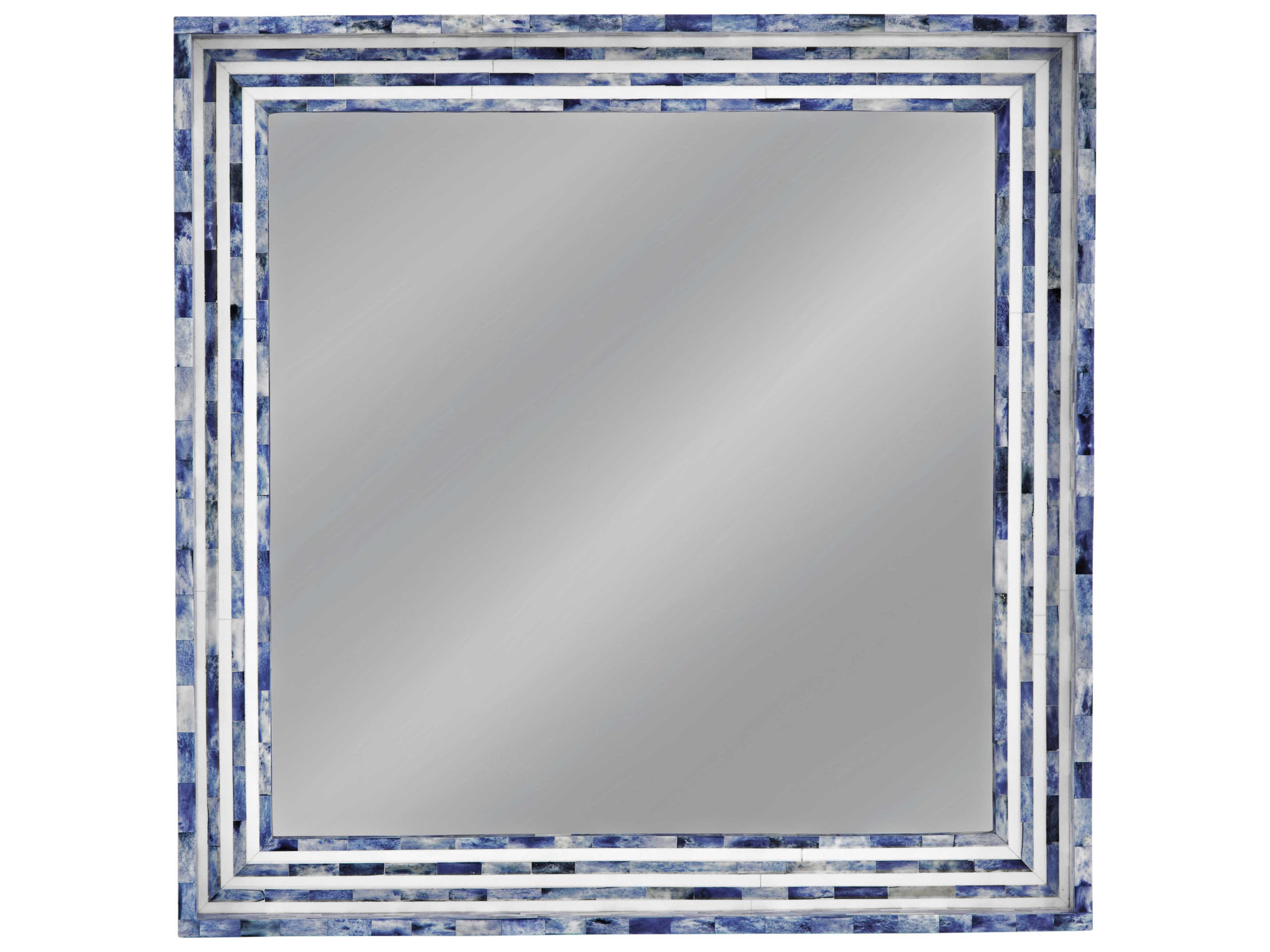 Bassett Mirror Mabrey Blue Wall Square