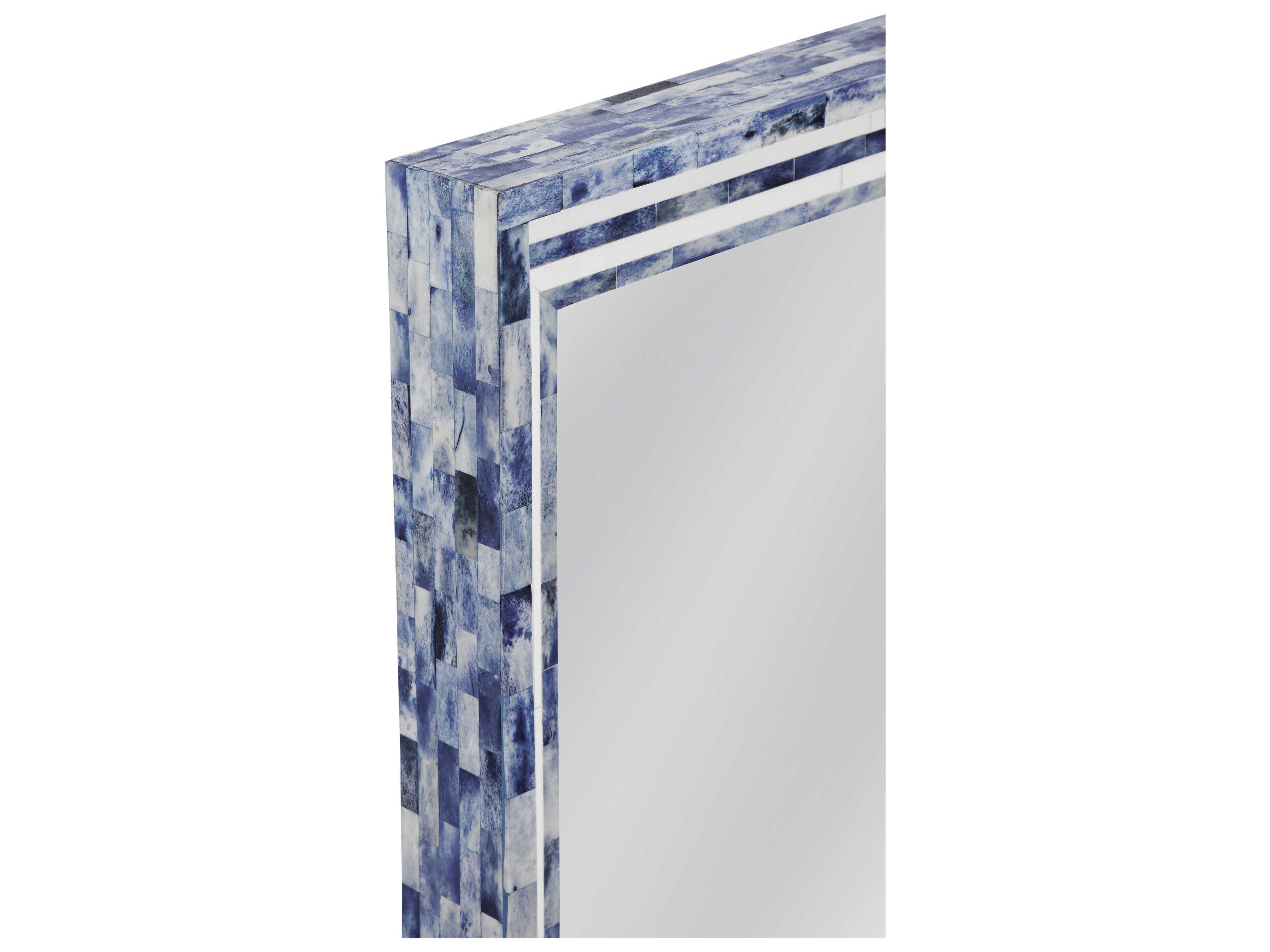 Bassett Mirror Mabrey Blue Wall Square