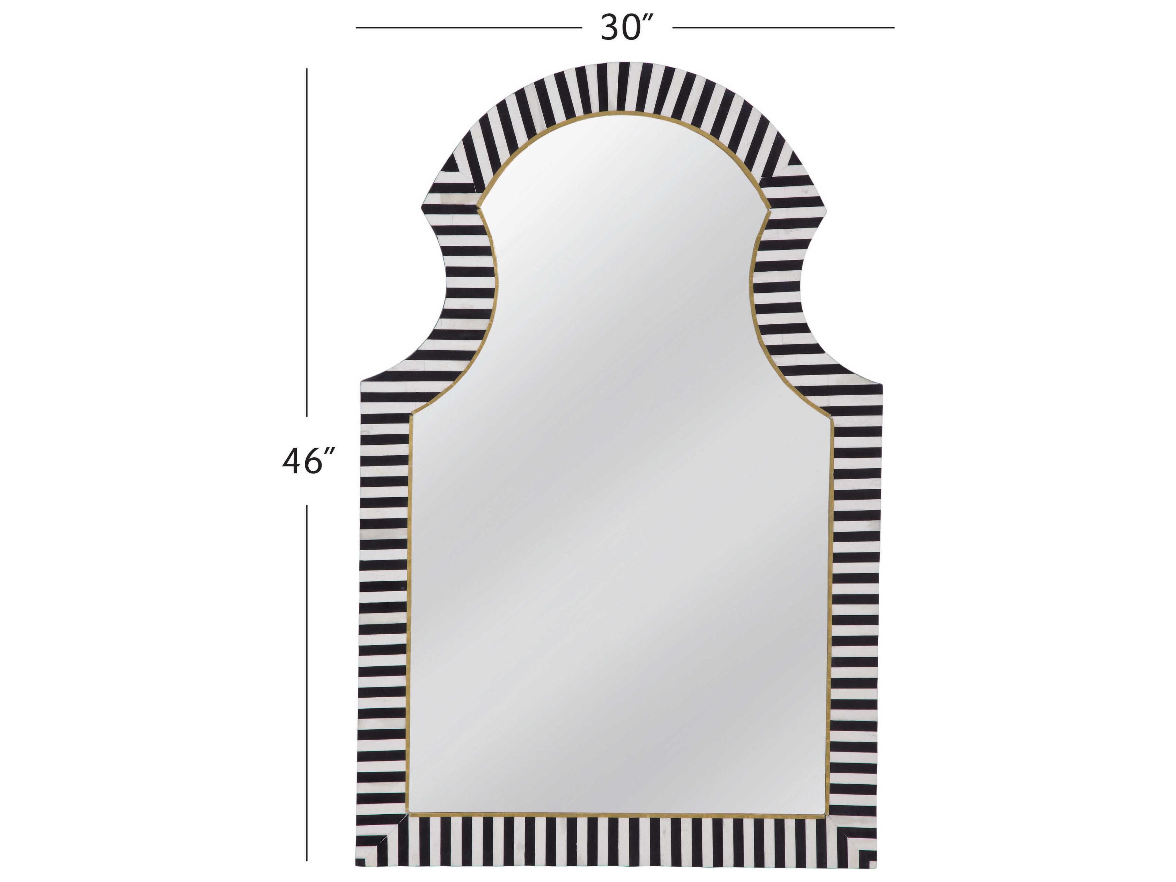 Bassett Mirror Martens Black Wall