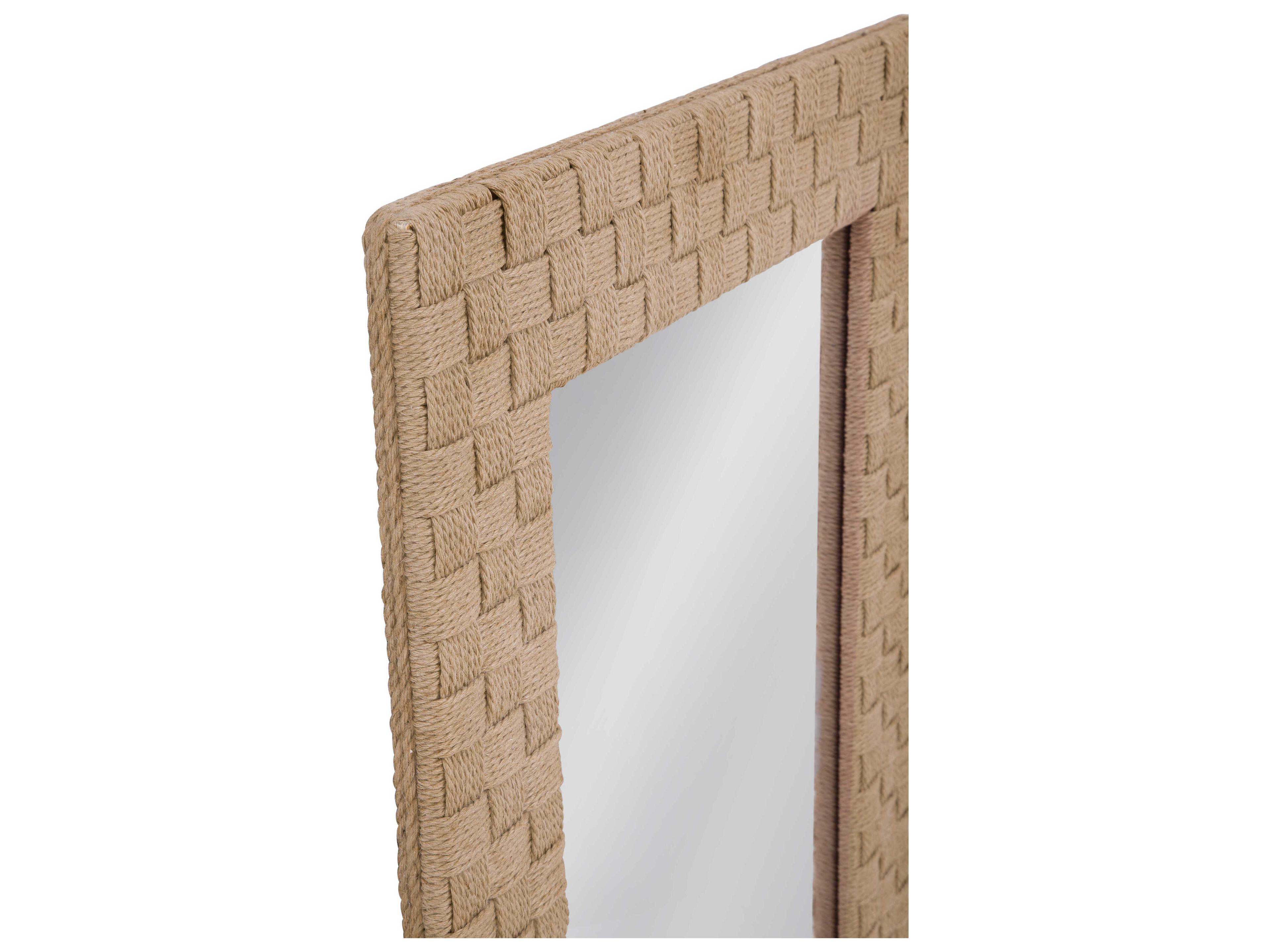 Bassett Mirror Darlington Brown Wall Rectangular