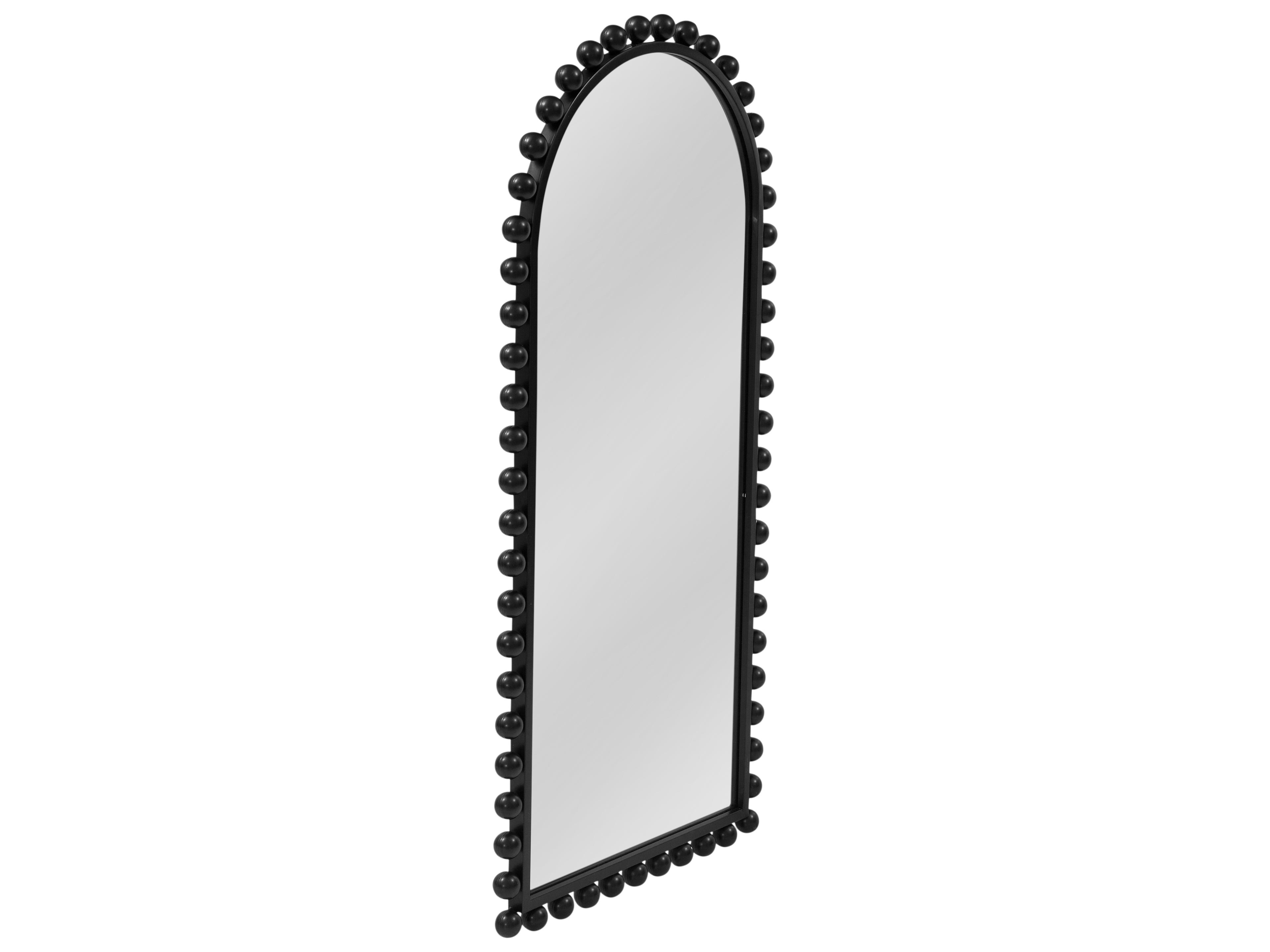 Bassett Mirror Claria Black Wall Mirror