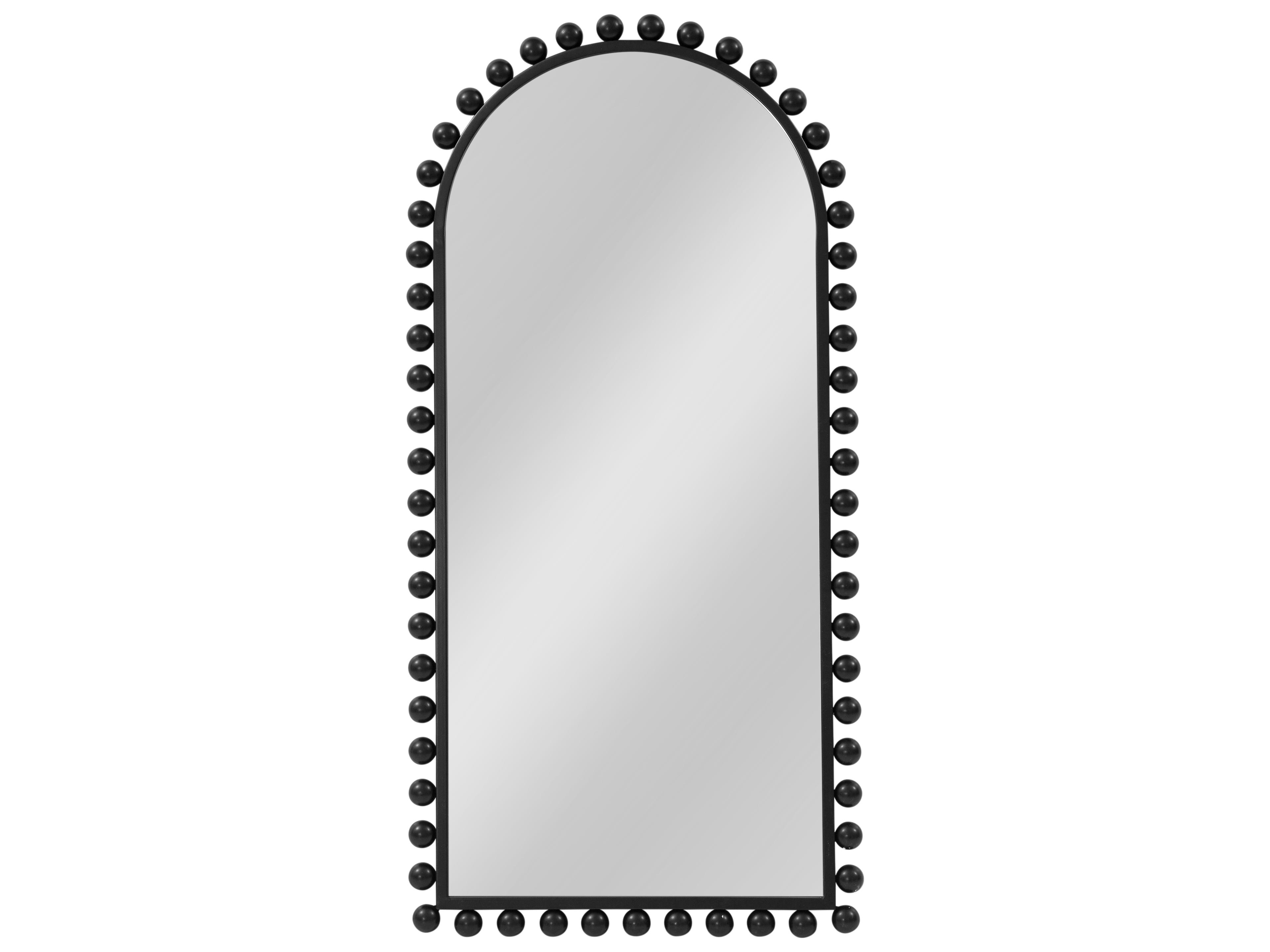 Claria Black Wall Mirror
