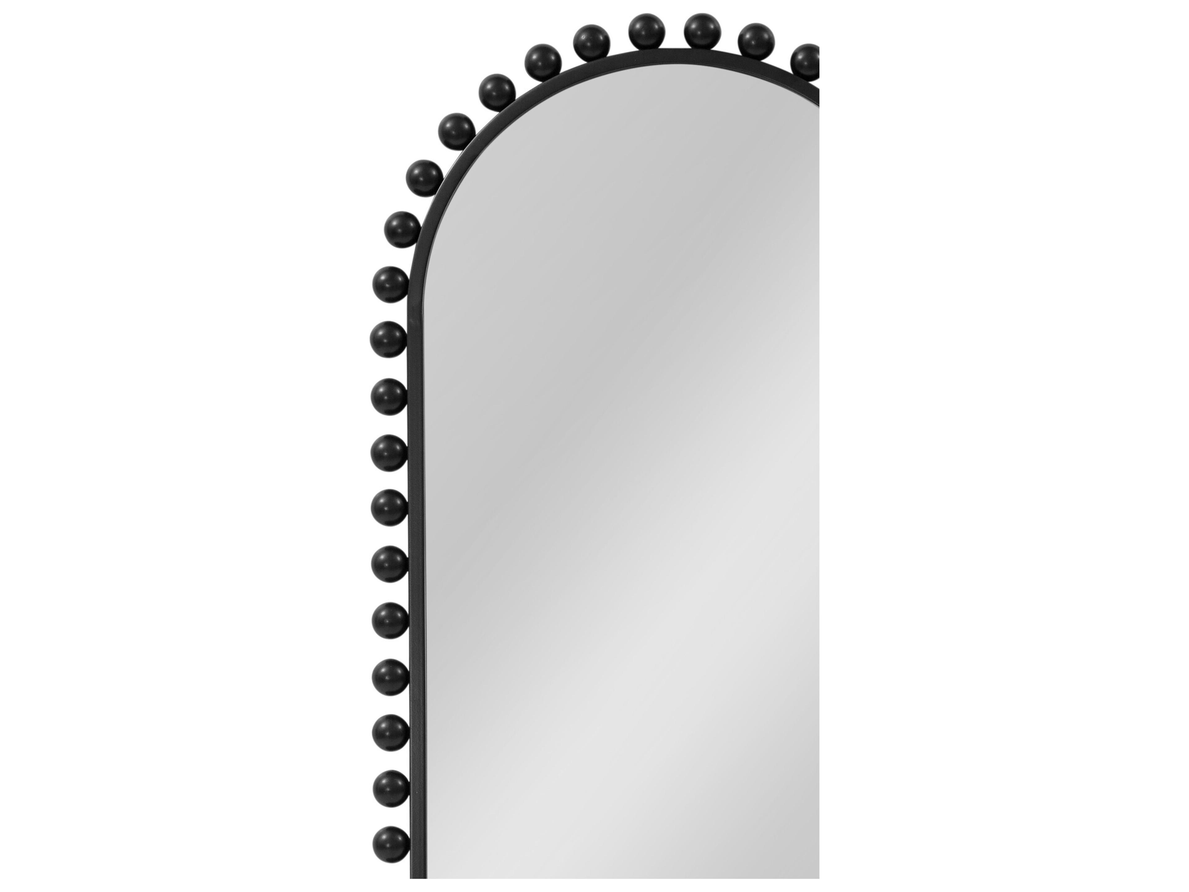 Bassett Mirror Claria Black Wall Mirror