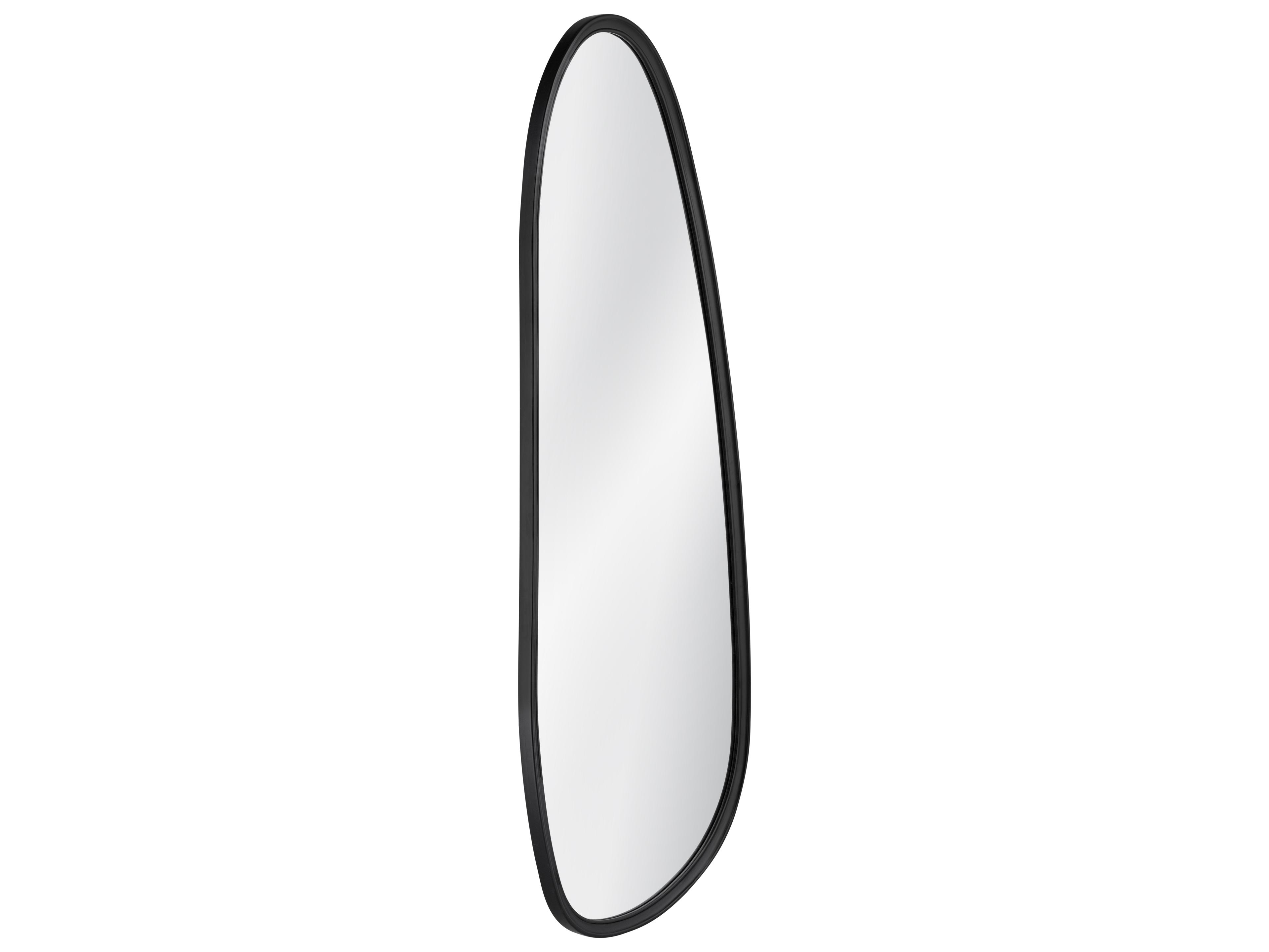 Bassett Mirror Mia Glossy Black Wall Mirror