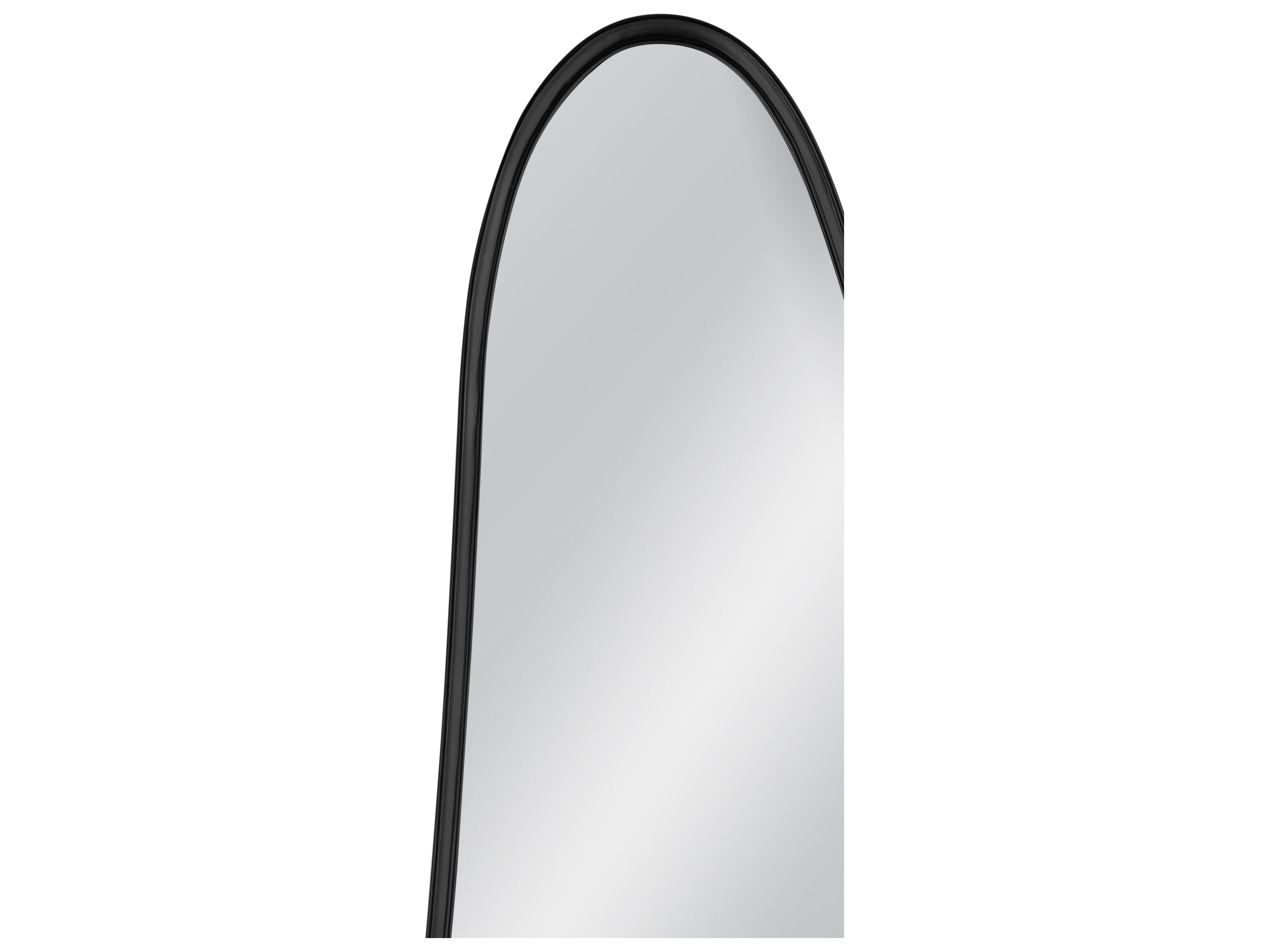 Bassett Mirror Mia Glossy Black Wall Mirror