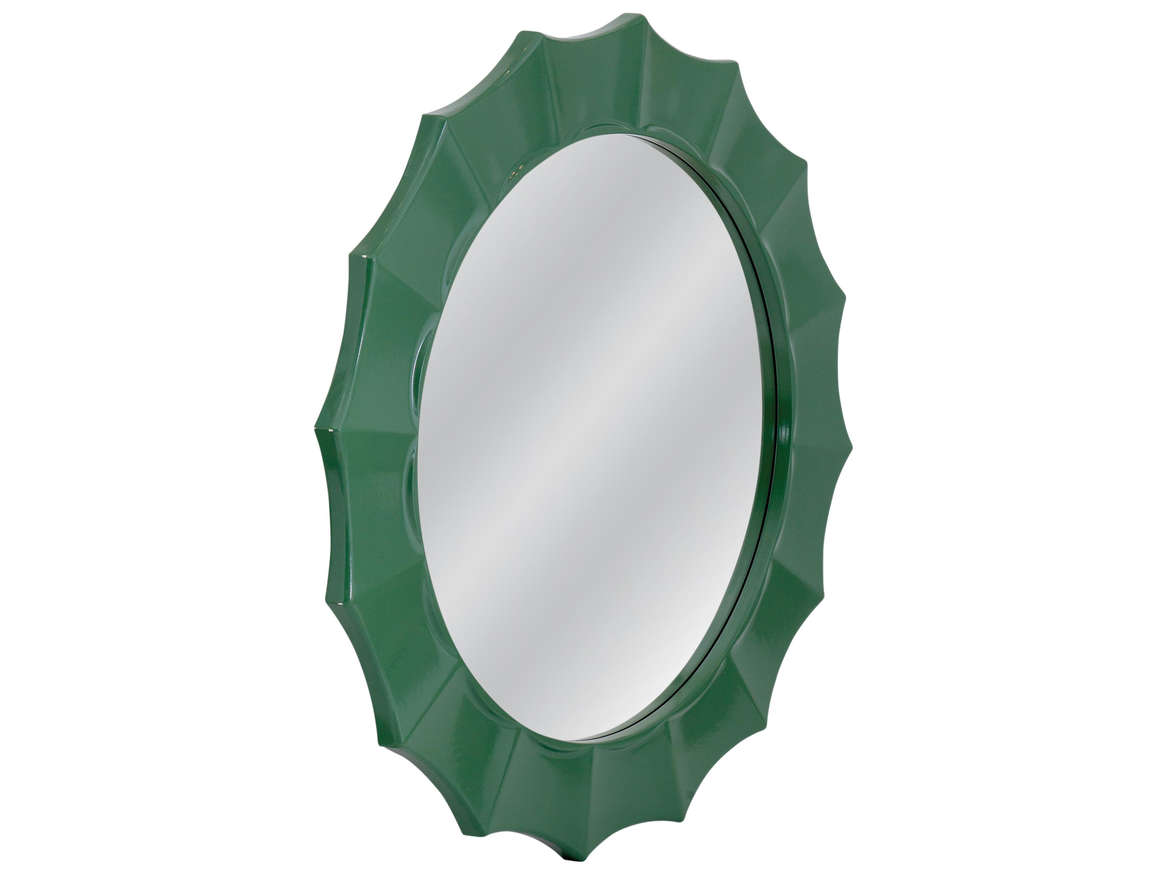 Green Wall Mirror