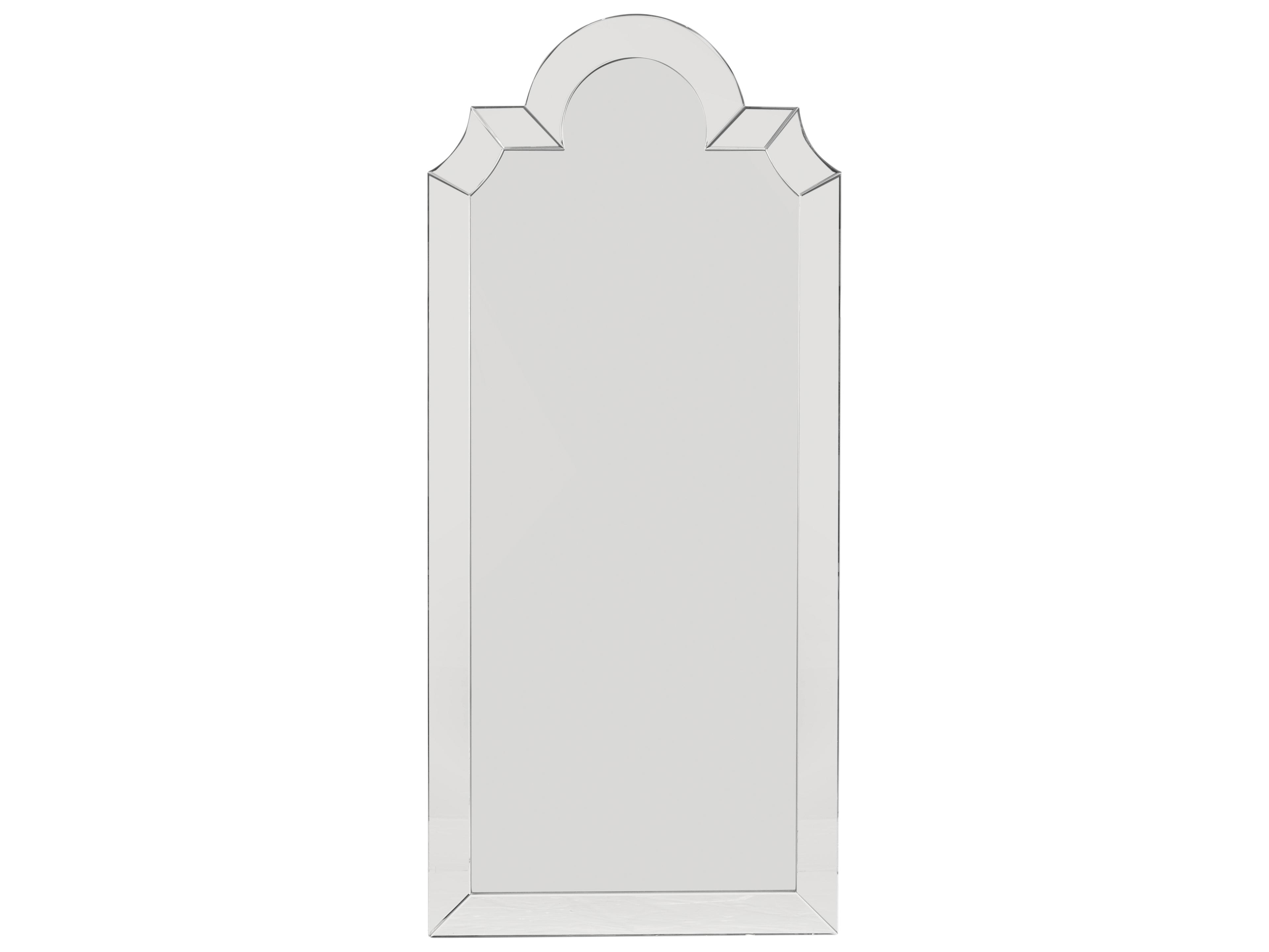 Bassett Mirror White Floor Mirror