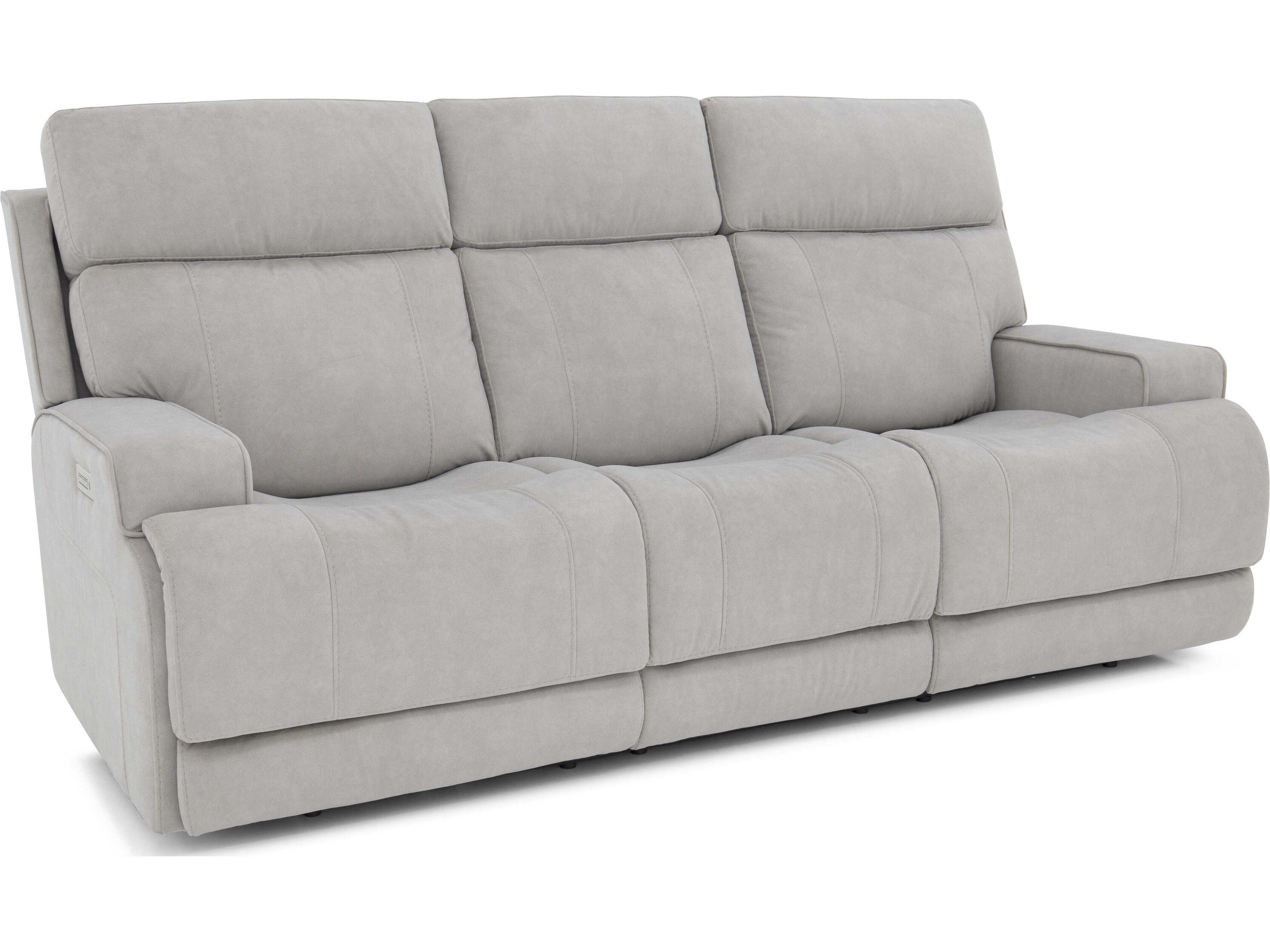 Zero Gravity Ashbee Arula Dove Gray Upholstered Sofa