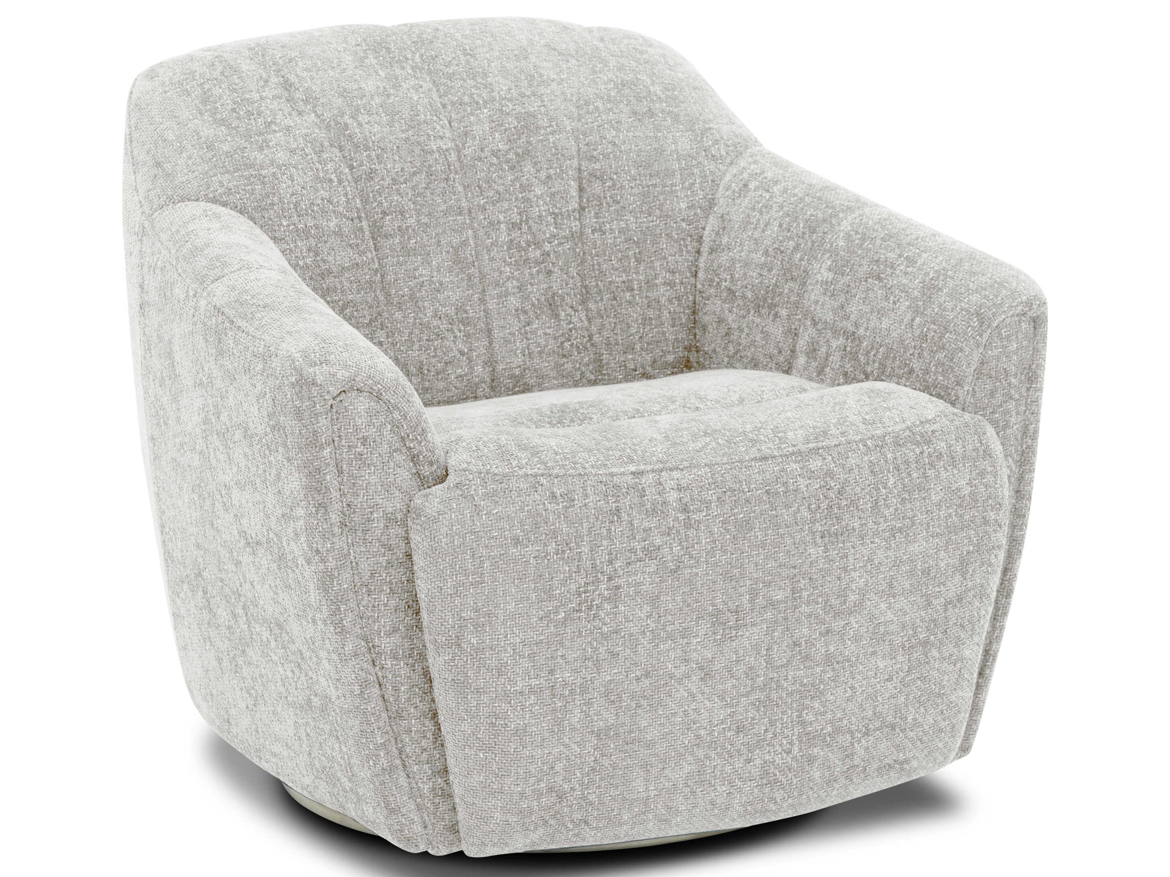 Feet Up Millie Maze Dove Gray Upholstered Recliner