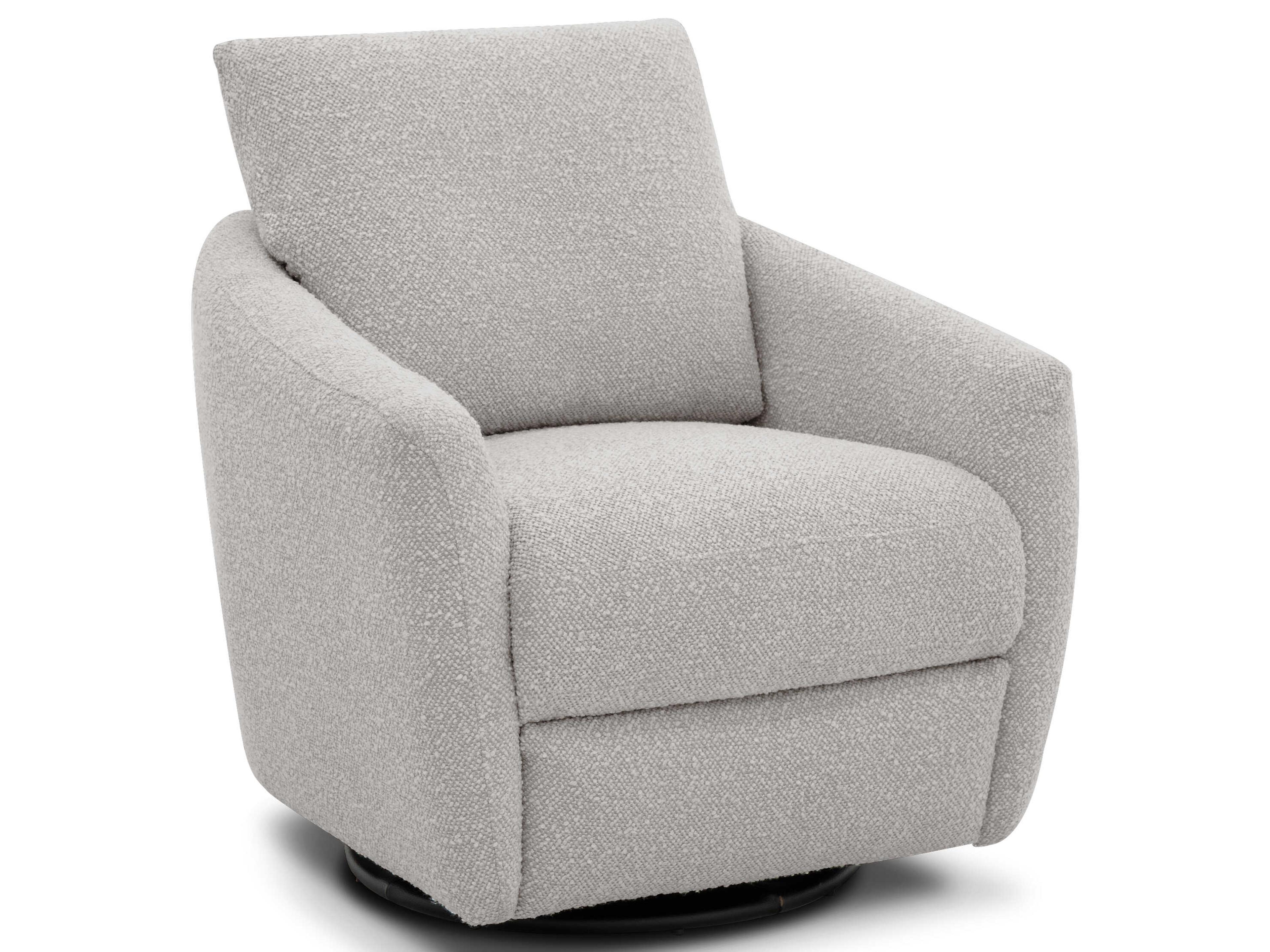Feet Up Morrow Stella Silver Gray Upholstered Recliner