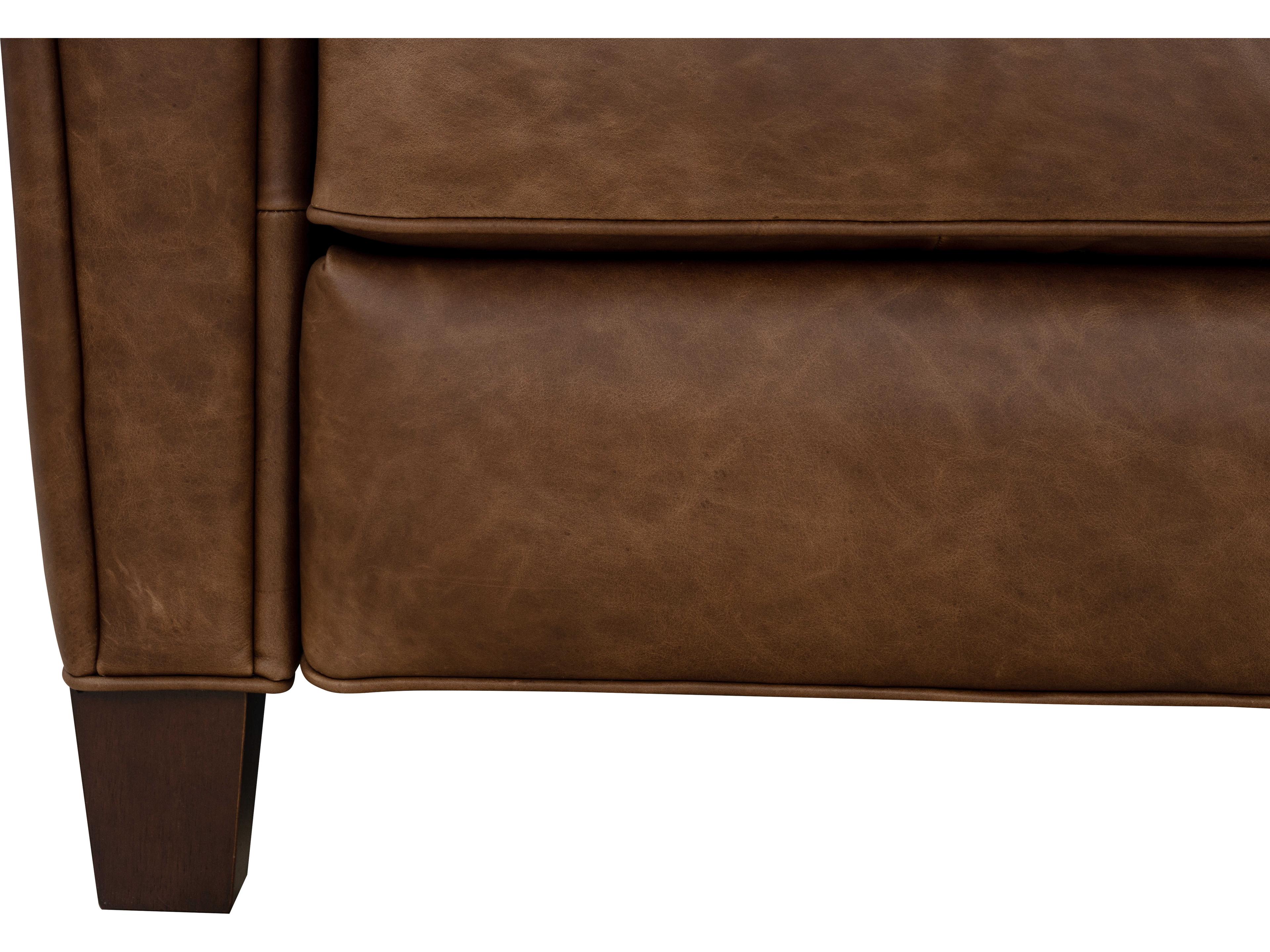 Barcalounger Vintage Harrington Clifton Chocolate Brown Leather Recliner