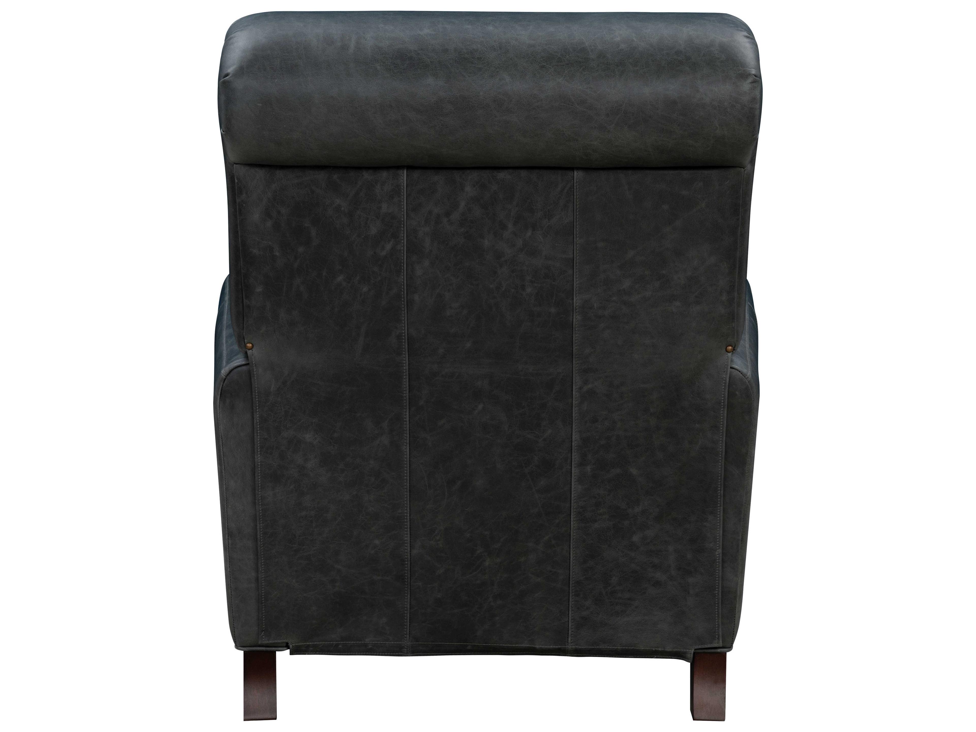 Barcalounger Vintage Harrington Clifton Gray Leather Recliner