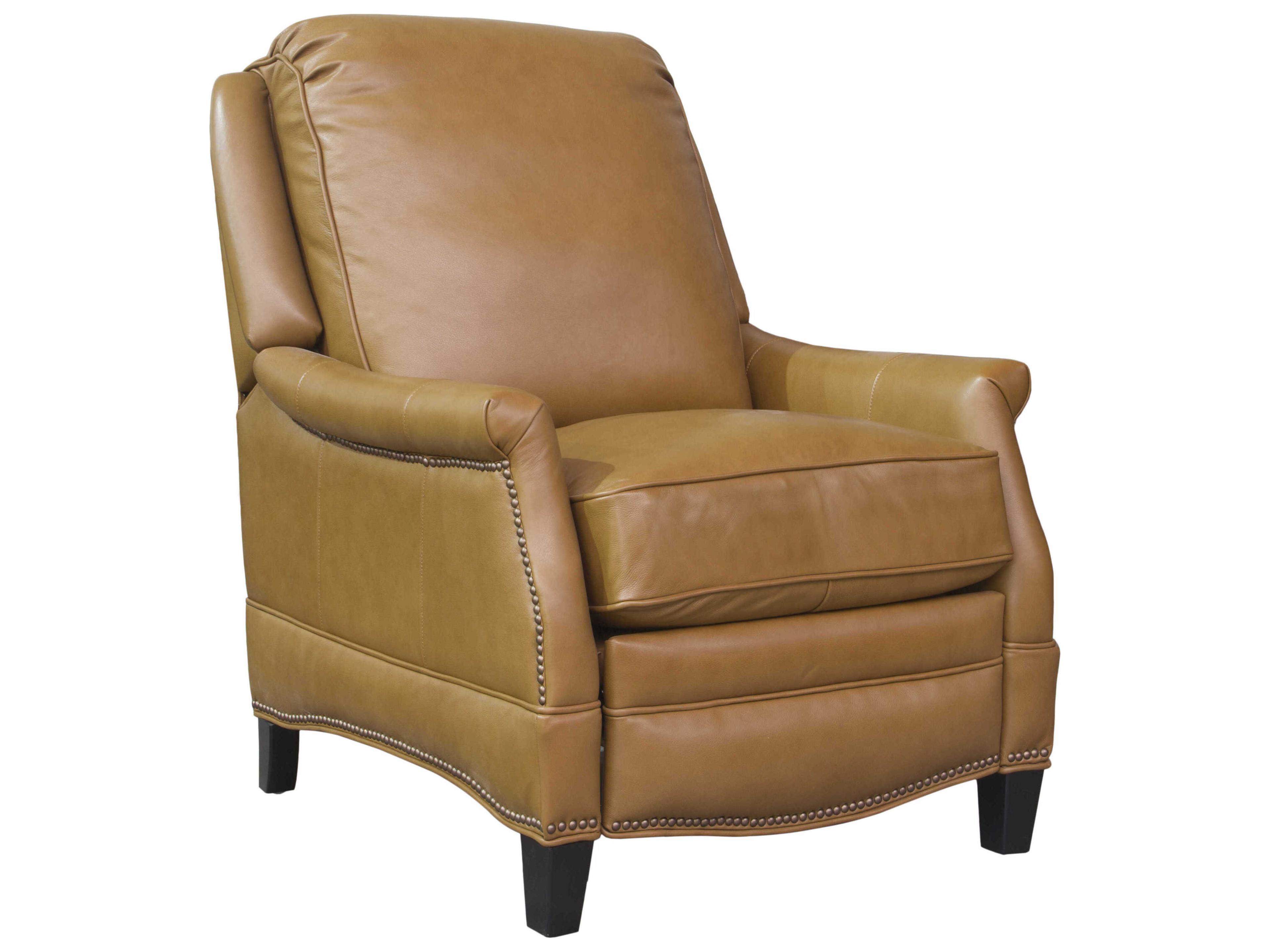 Vintage Ashebrooke Shoreham Ponytail Tan Leather Recliner