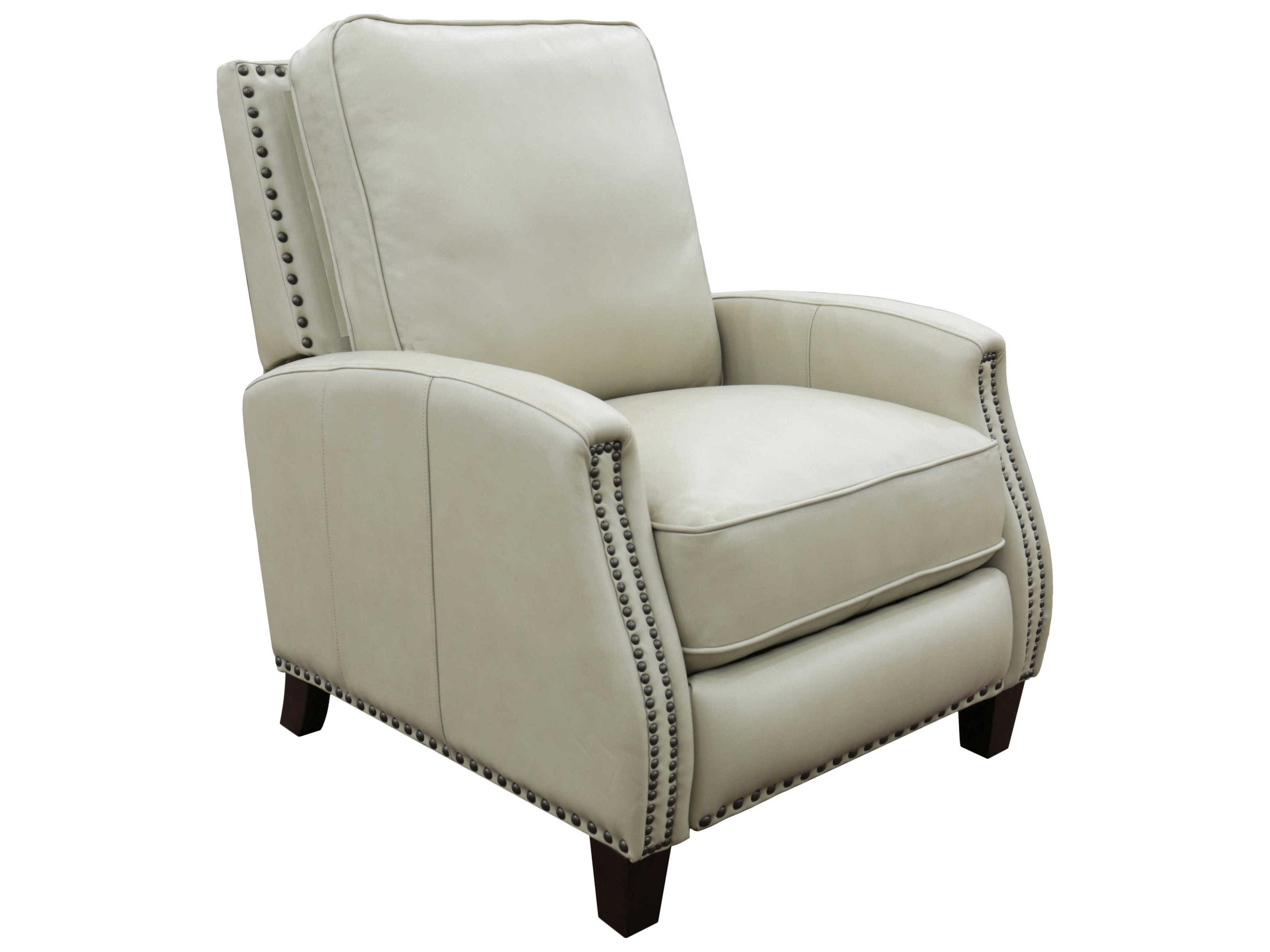 Barcalounger Vintage Melrose Shoreham Cream Leather Recliner