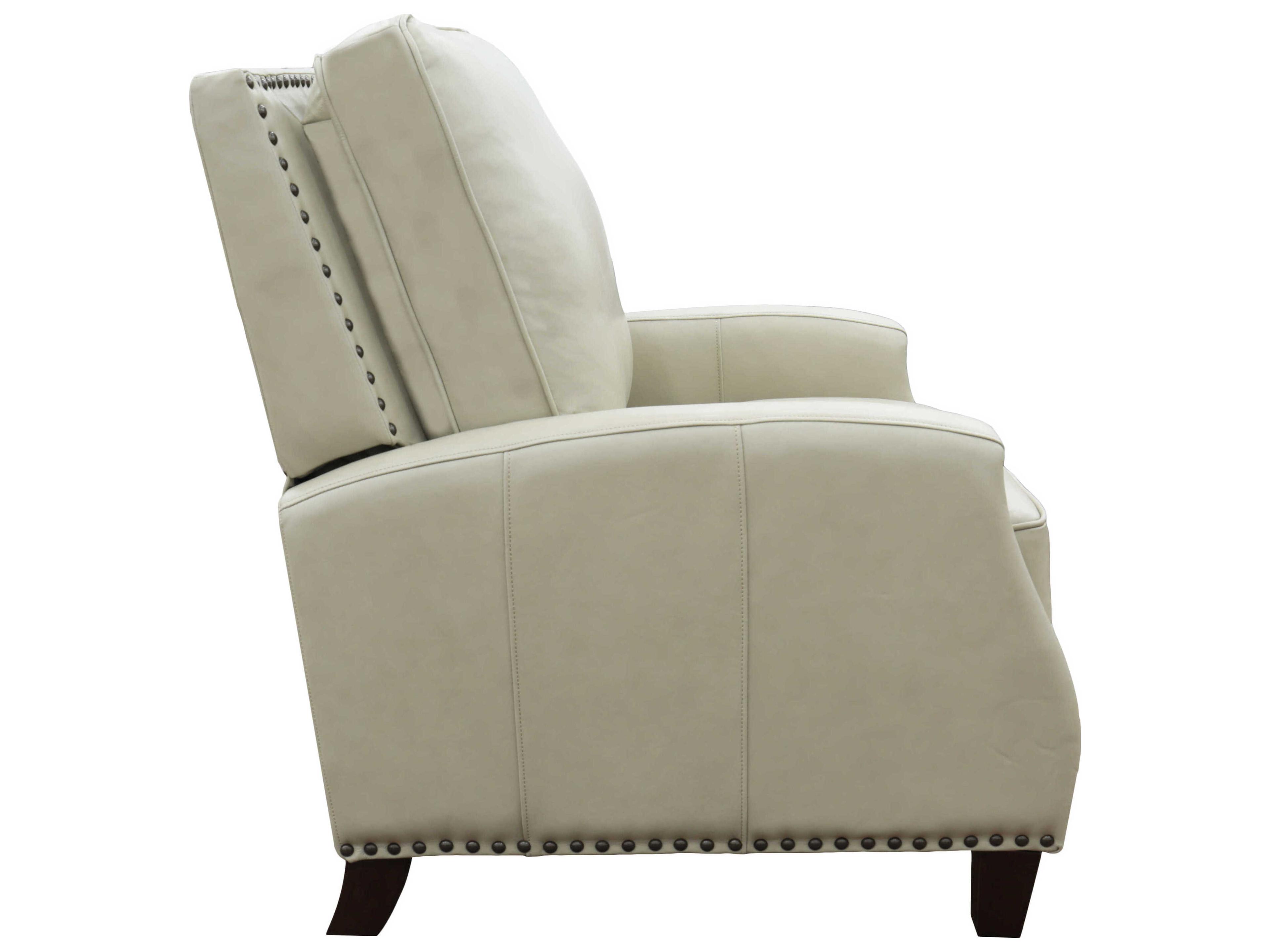 Barcalounger Vintage Melrose Shoreham Cream Leather Recliner