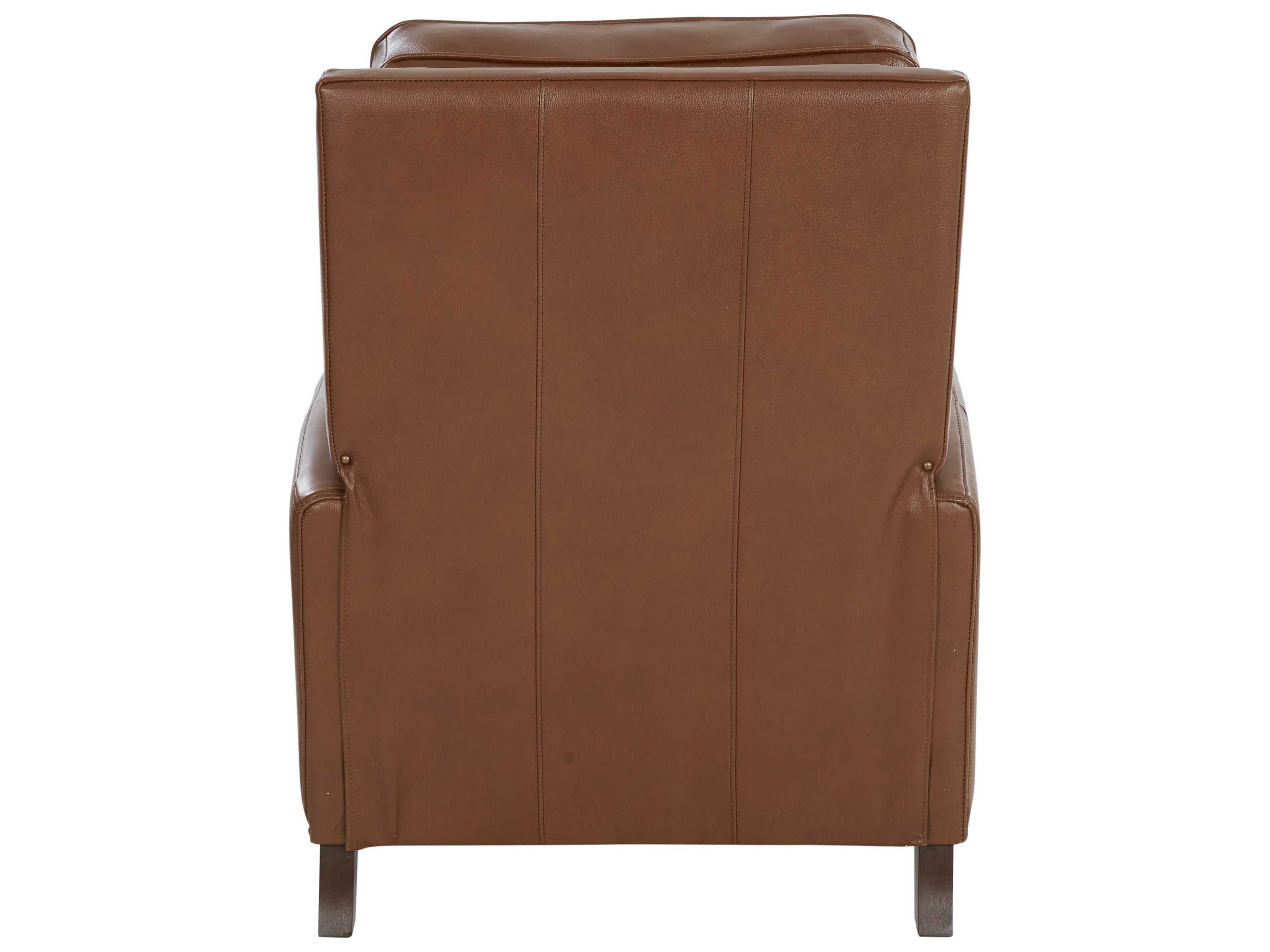 Barcalounger Vintage Melrose Colchester Bitters Brown Leather Recliner