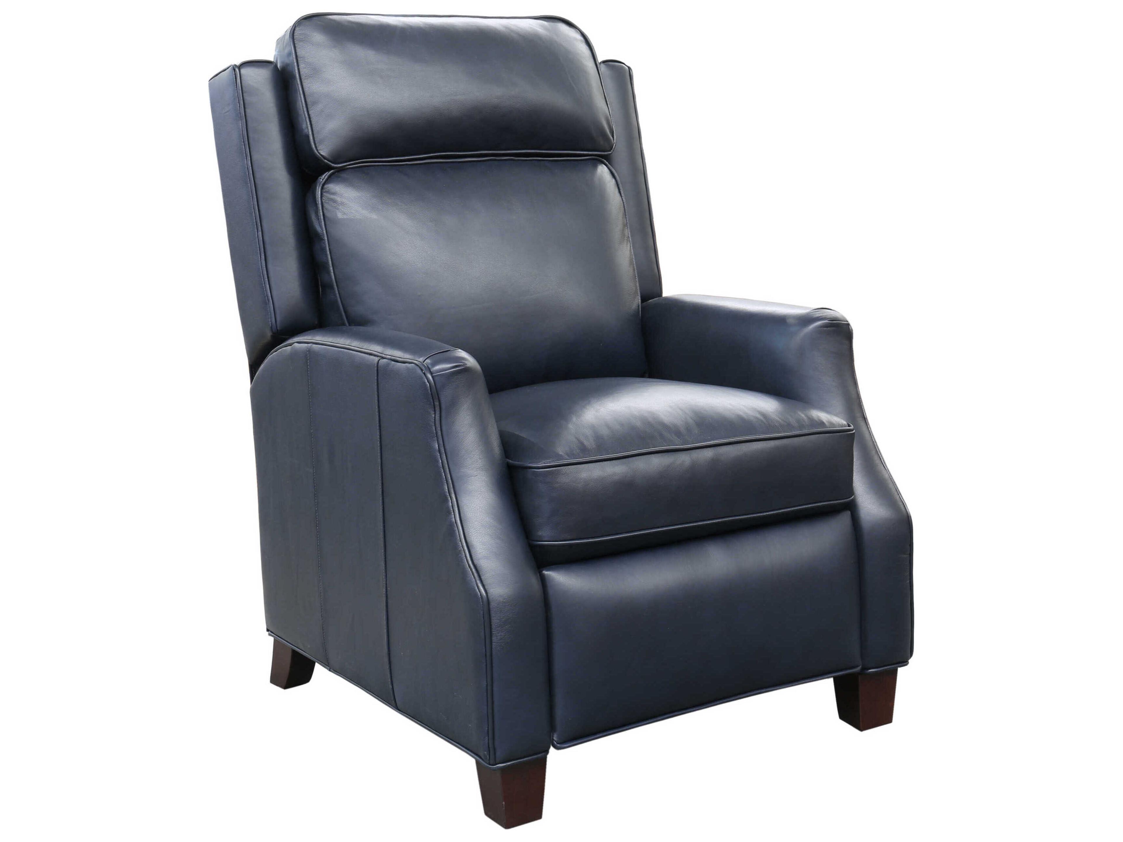 Vintage Nixon Shoreham Blue Leather Recliner
