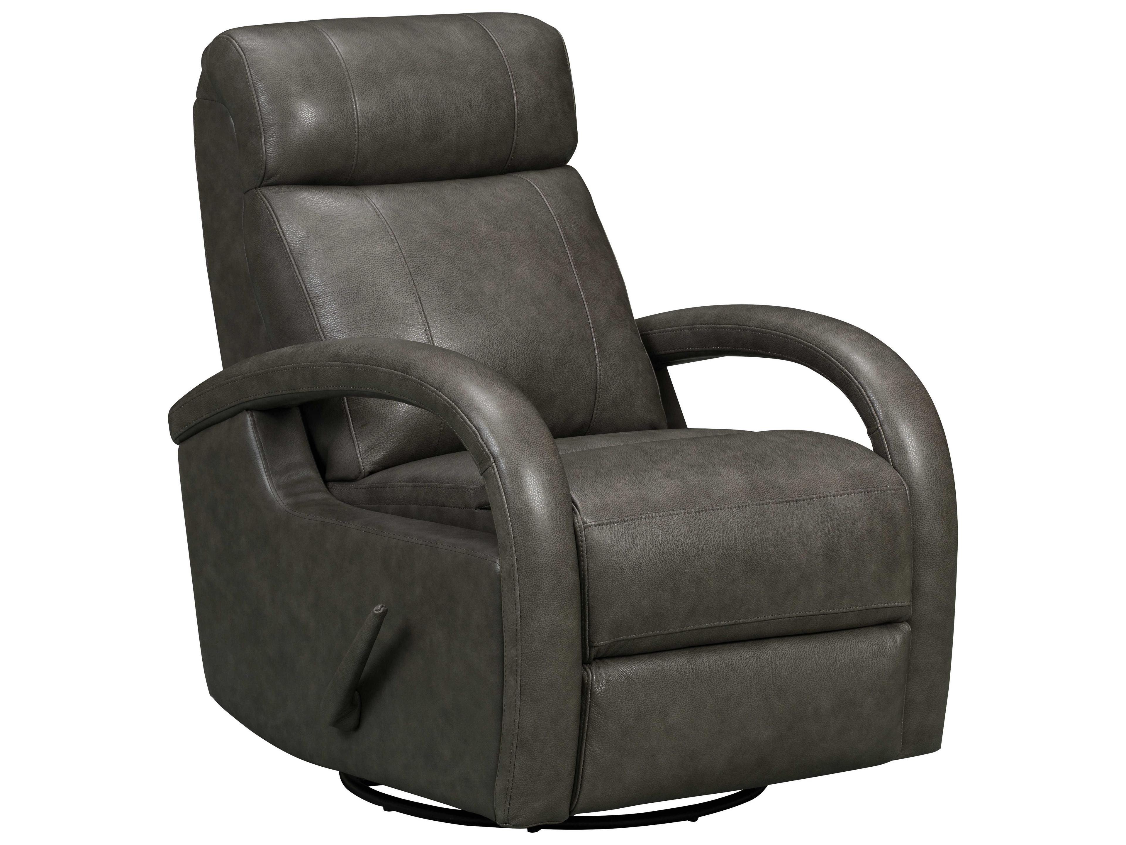 Modern Expressions Harlee Ryegate Gray Faux Leather Recliner