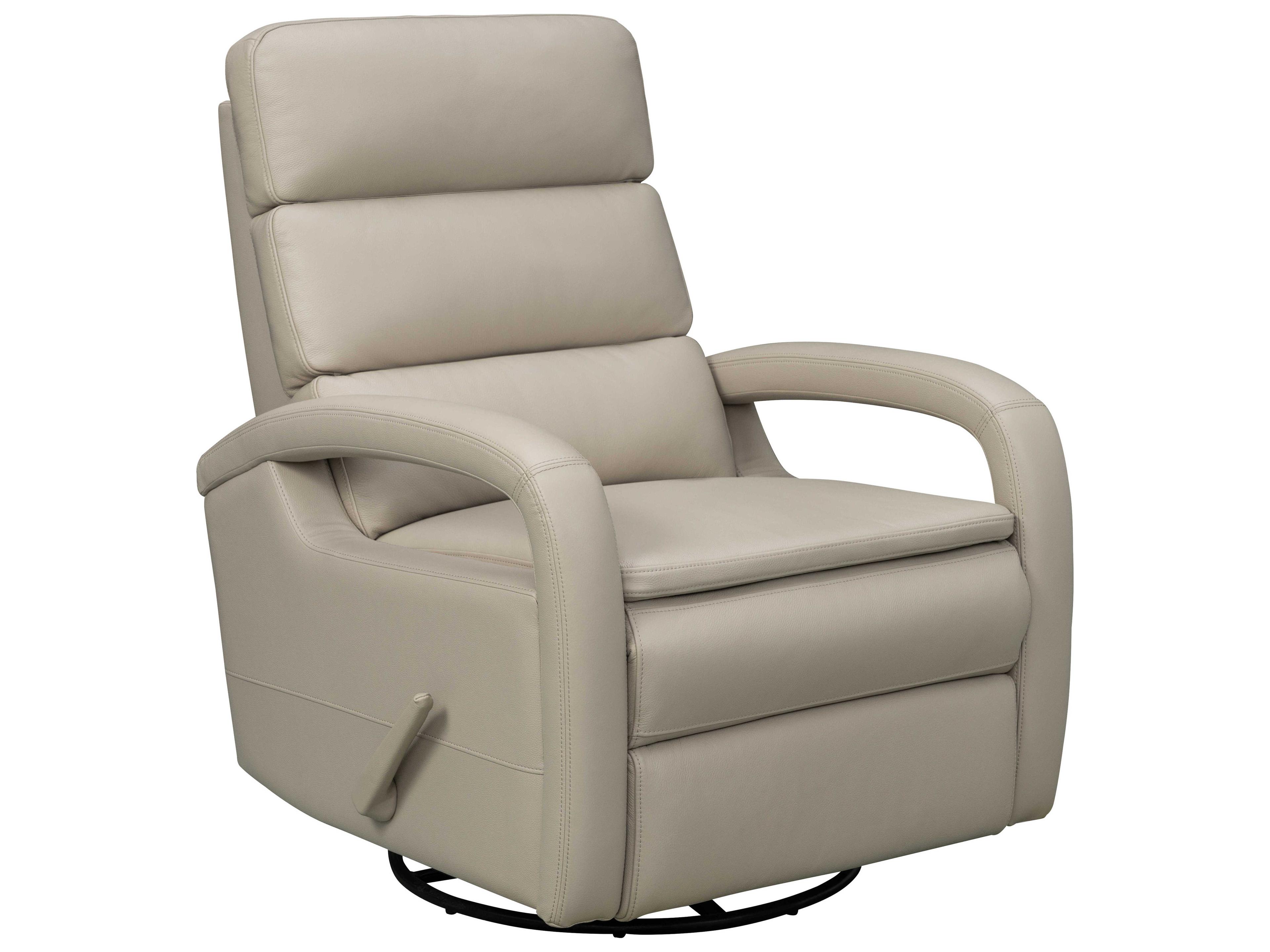 Modern Expressions Nick Gable Dove Tan Faux Leather Recliner