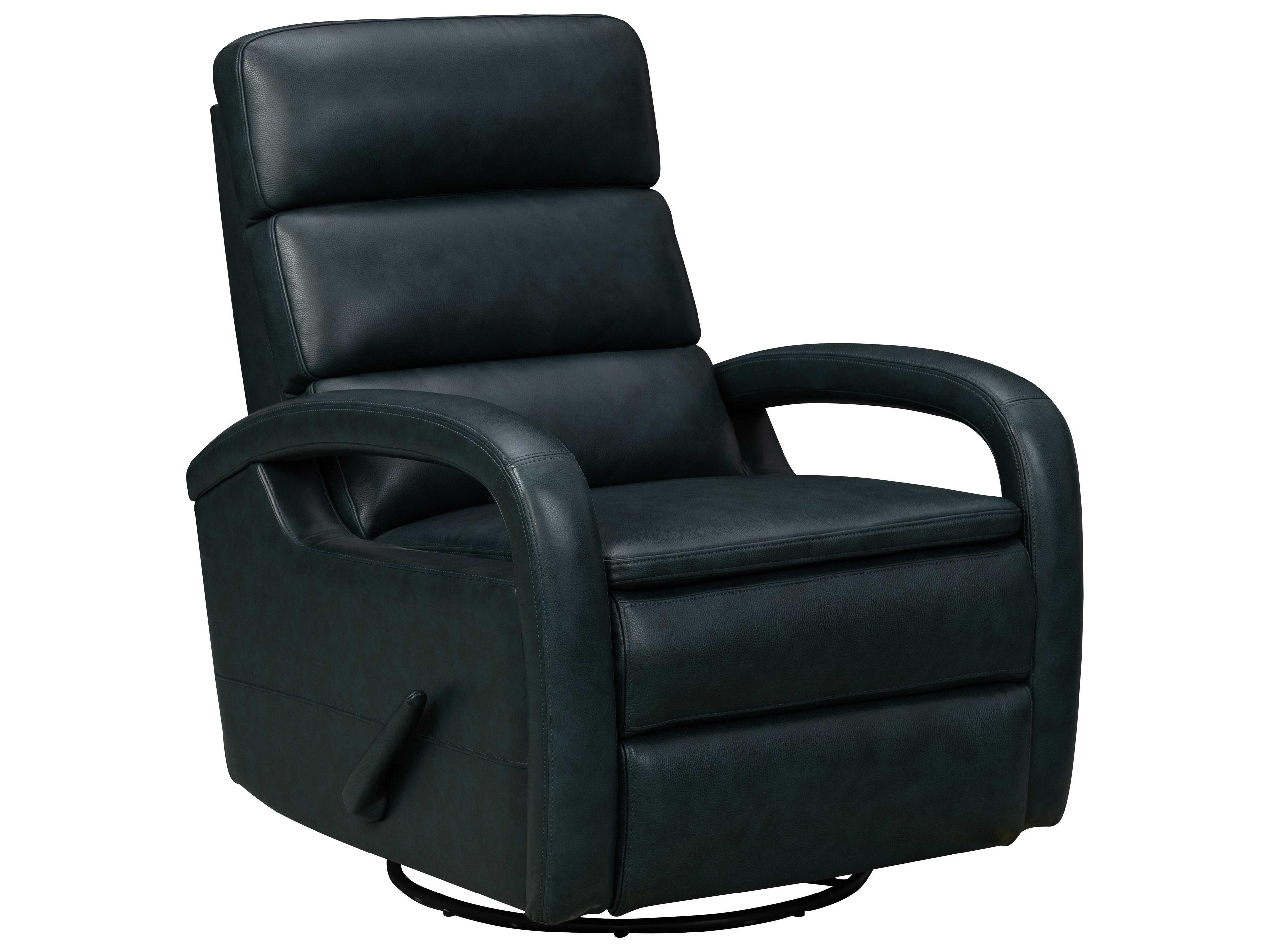 Modern Expressions Nick Ryegate Sapphire Blue Faux Leather Recliner
