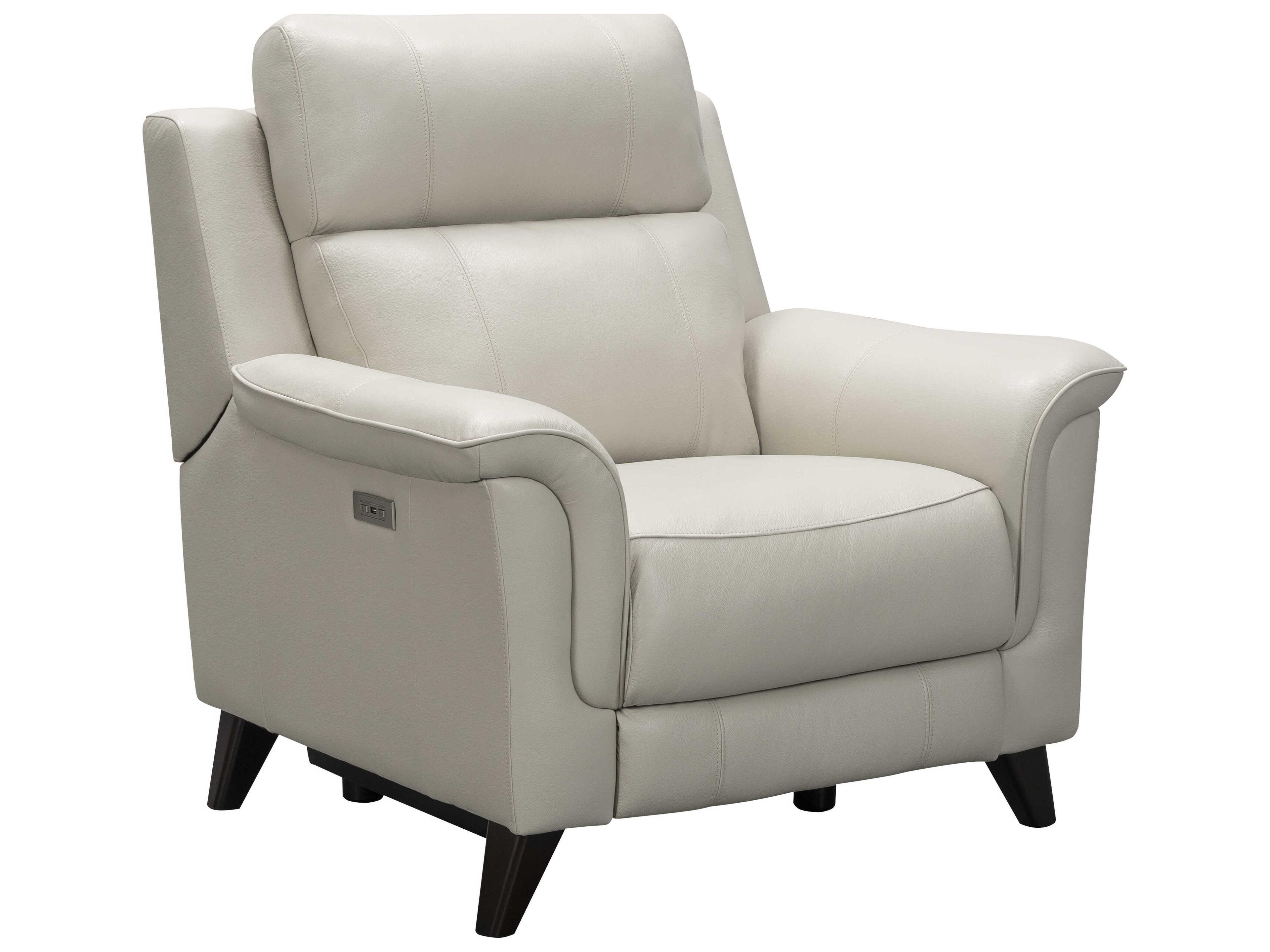 Modern Expressions Kester Laurel Cream Faux Leather Recliner