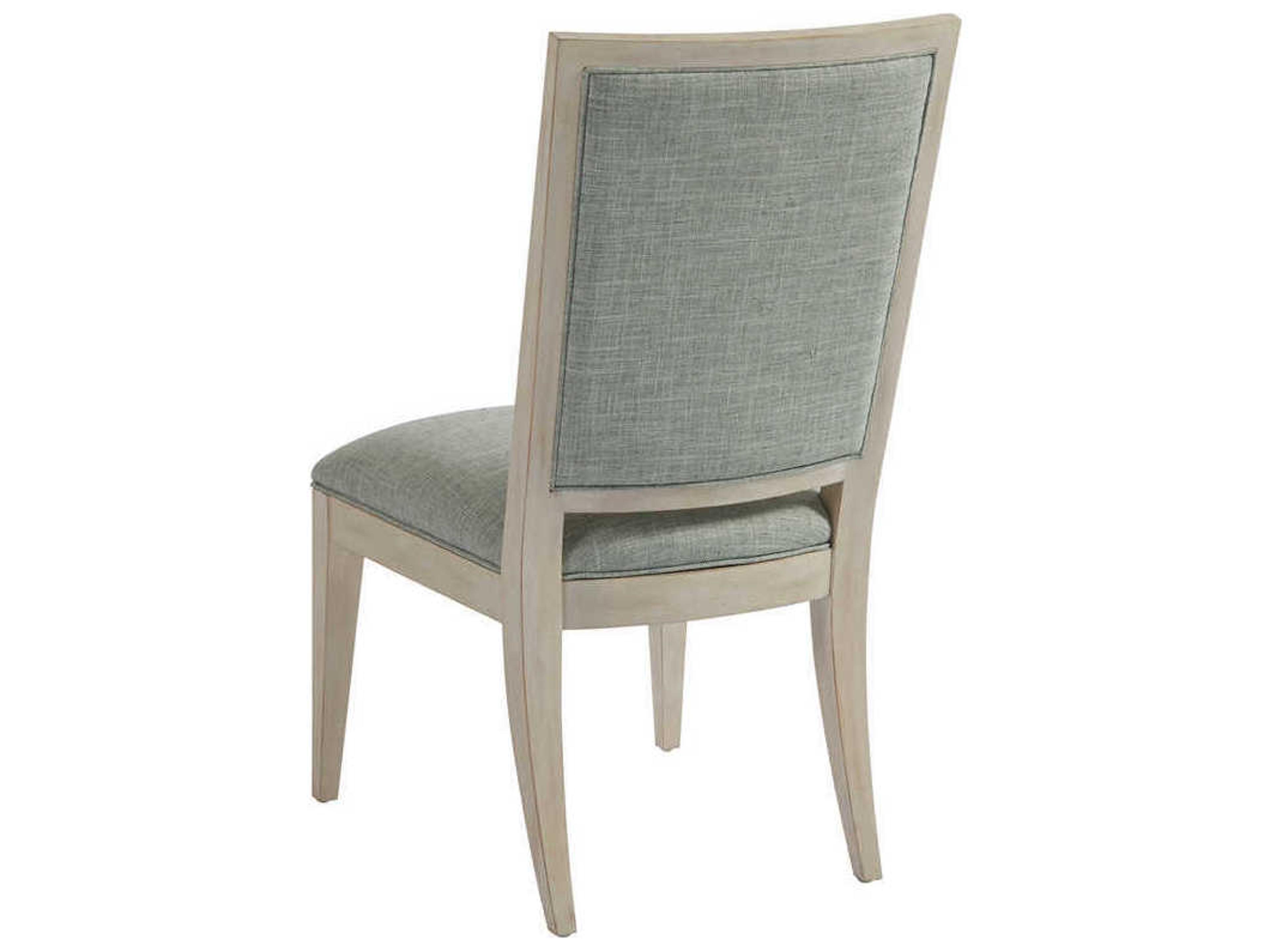 Barclay Butera Newport Eastbluff Blue Upholstered Side Dining Chair