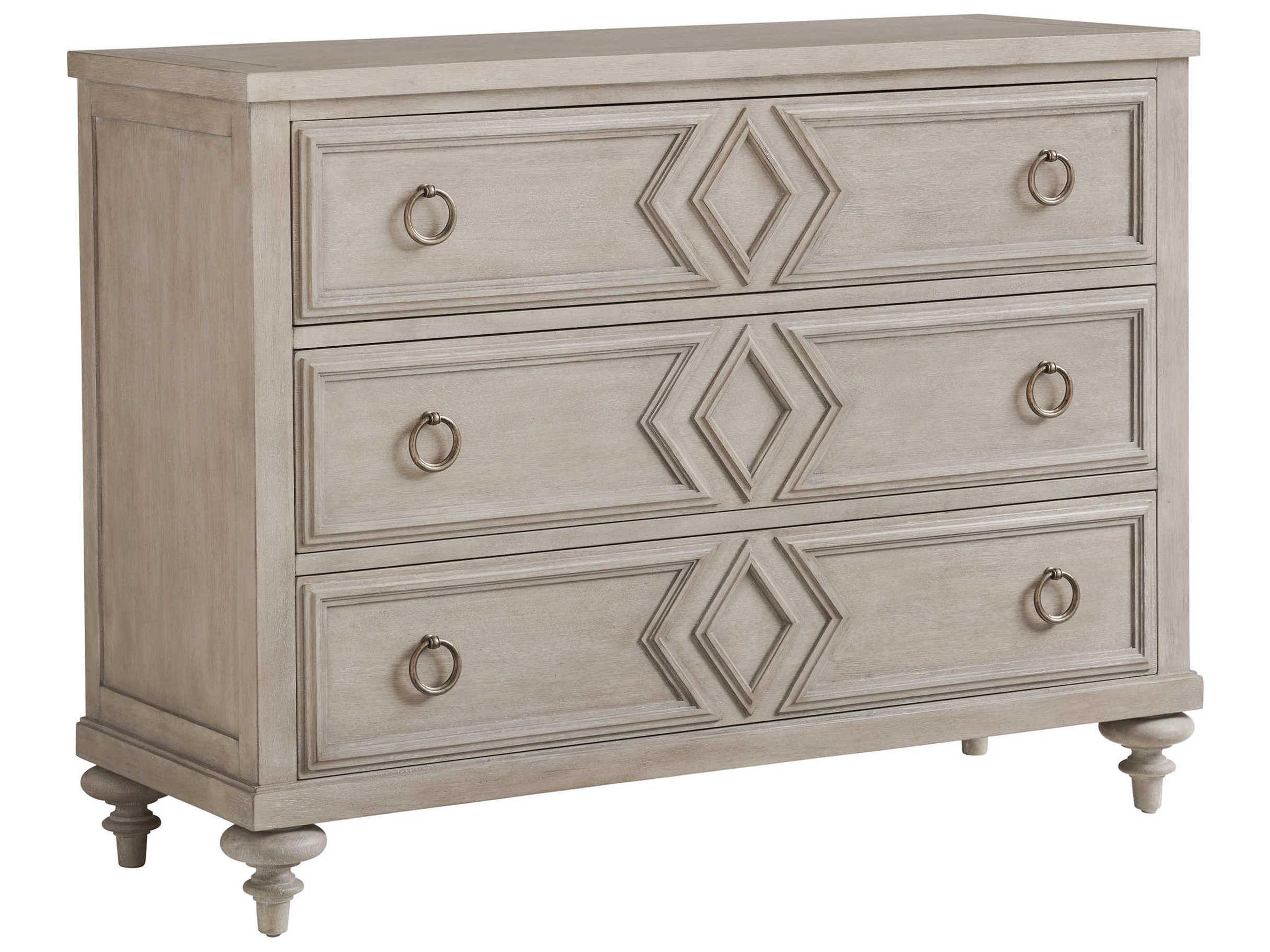 Malibu Viewpoint 3-Drawers Brown Dresser