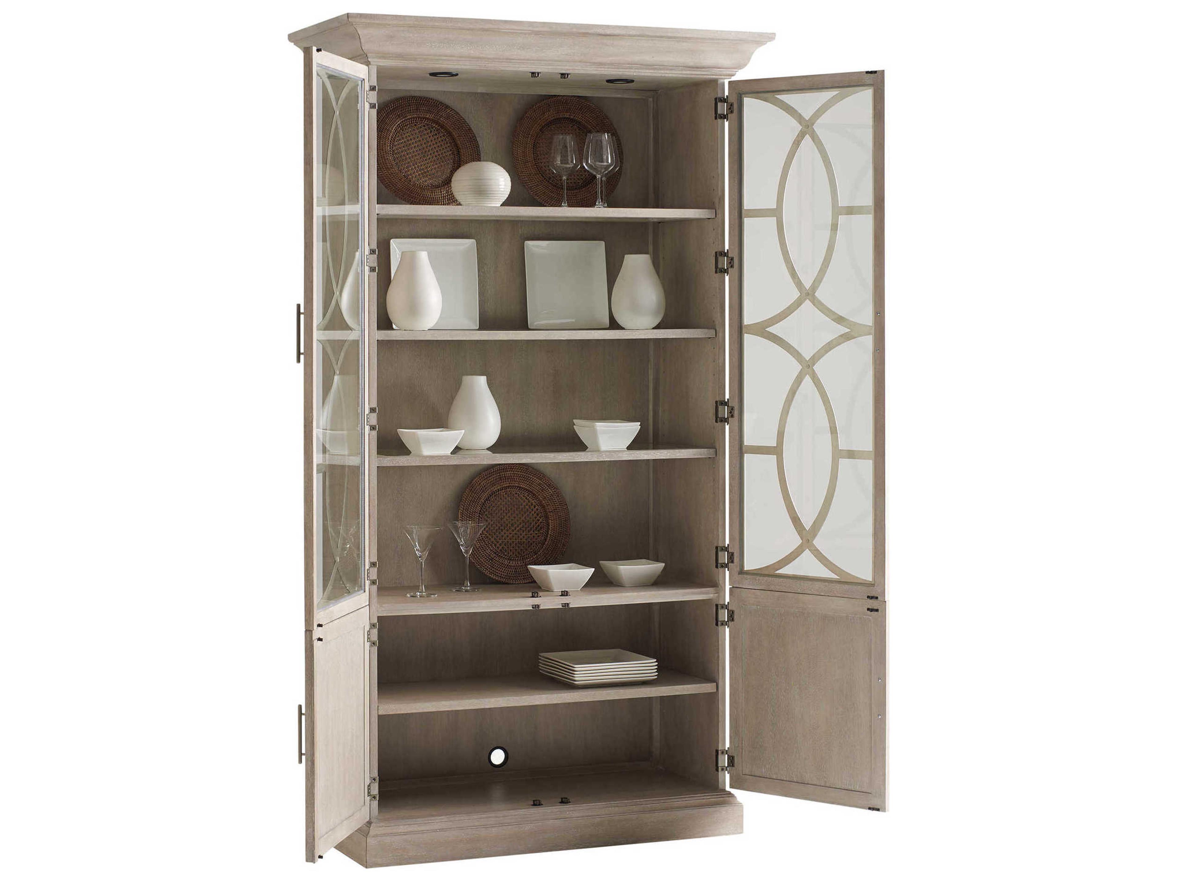 Barclay Butera Malibu El Matador Curio Display Cabinet