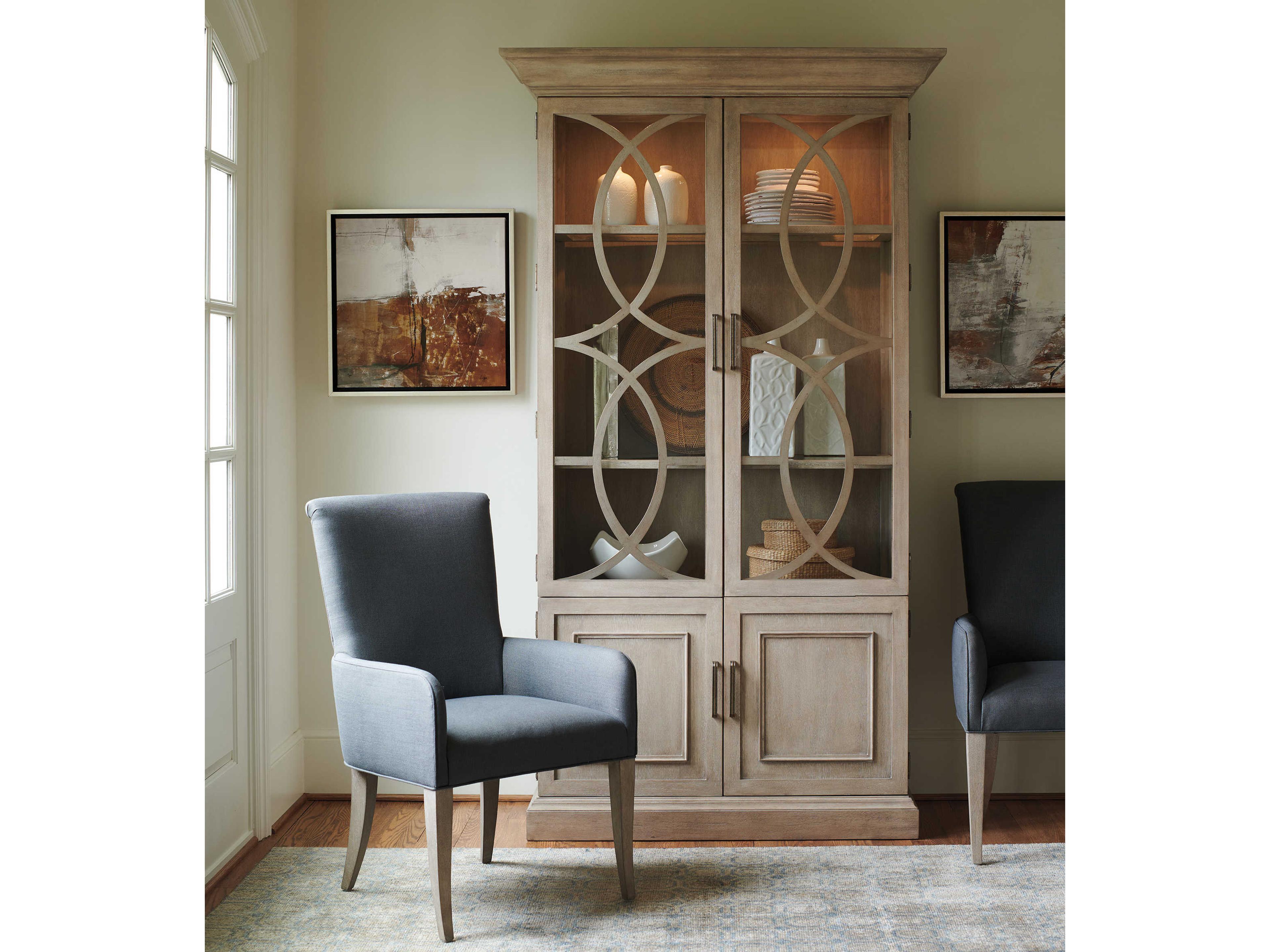 Barclay Butera Malibu El Matador Curio Display Cabinet