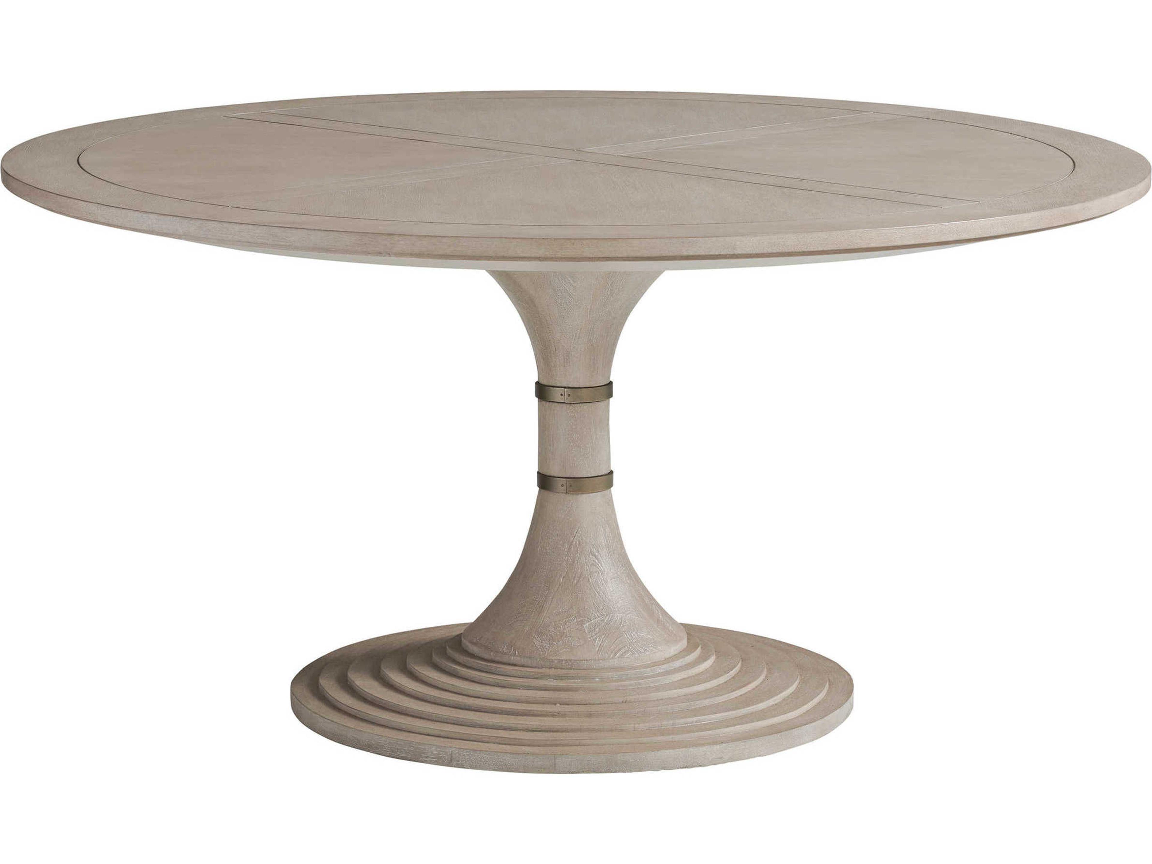Malibu Kingsport Round Wood Dining Table