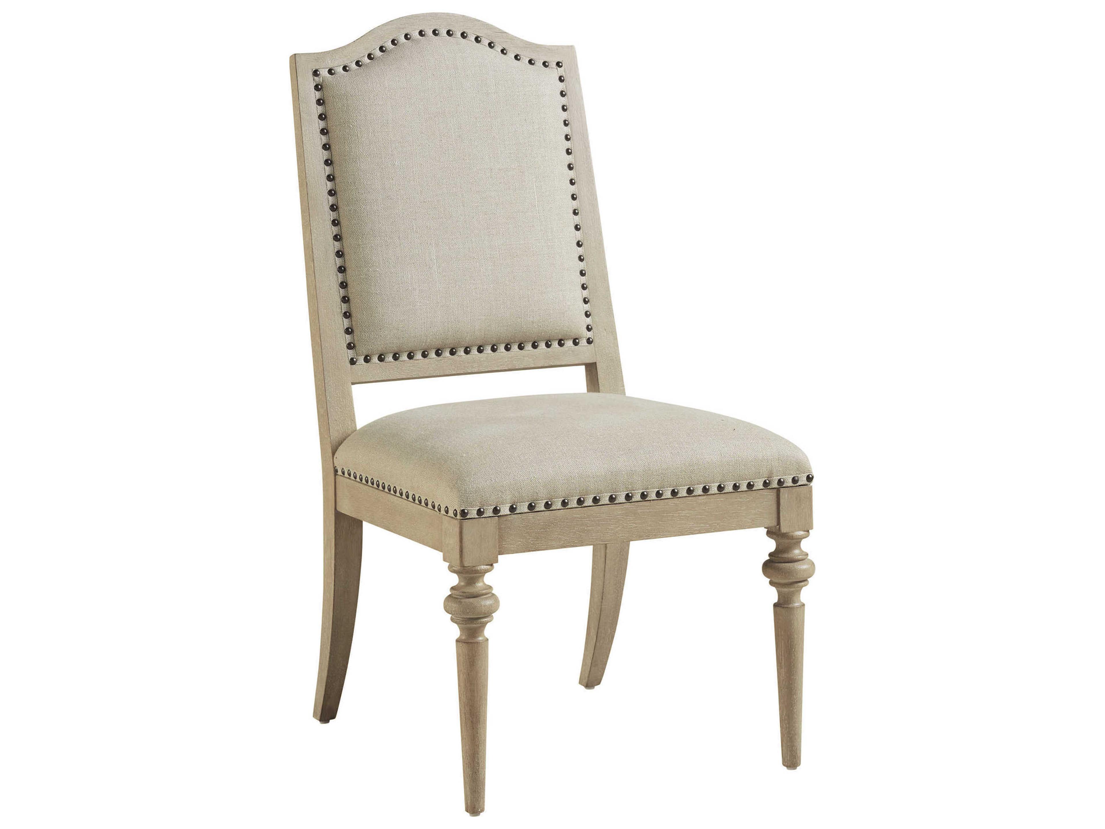 Malibu Aidan Brown Upholstered Side Dining Chair