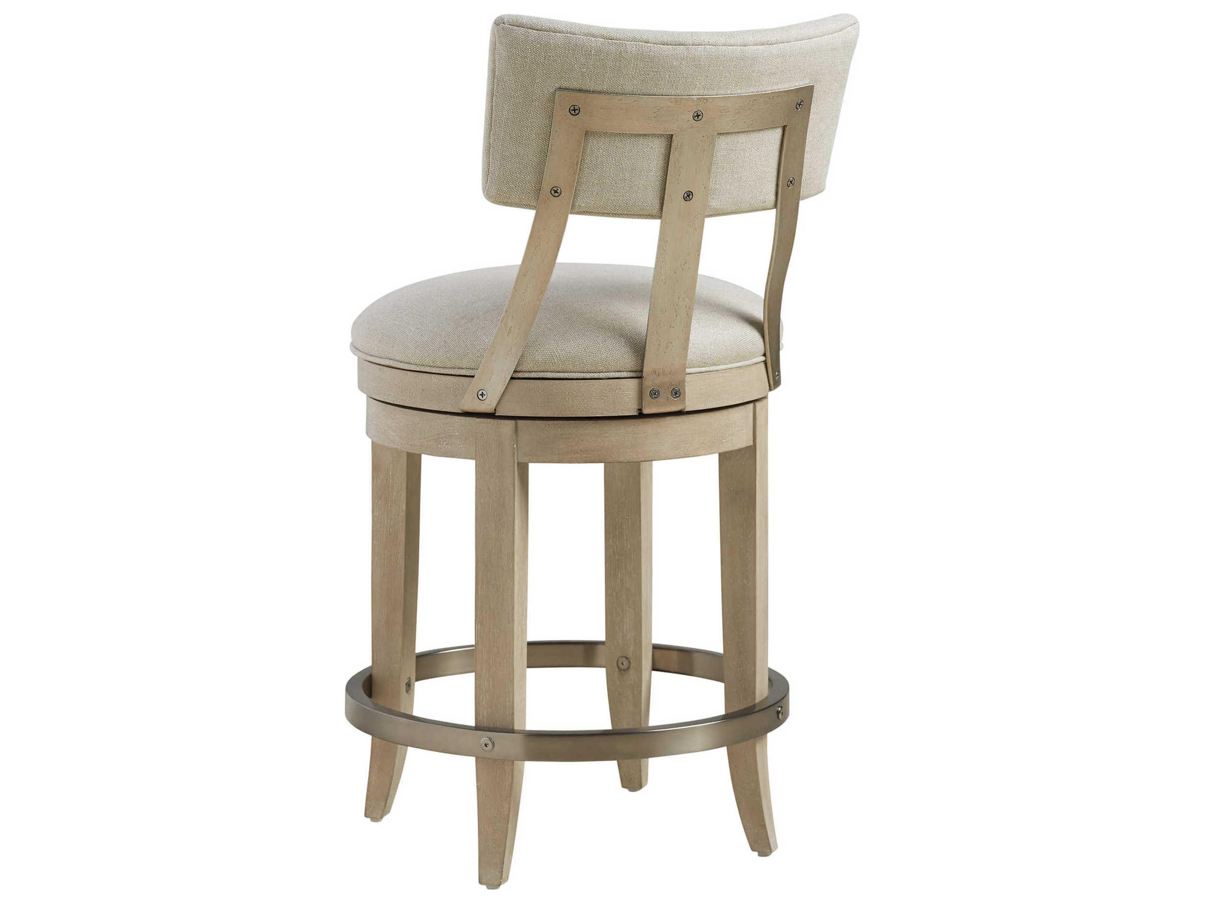 Barclay Butera Malibu Cliffside Swivel Counter Stool