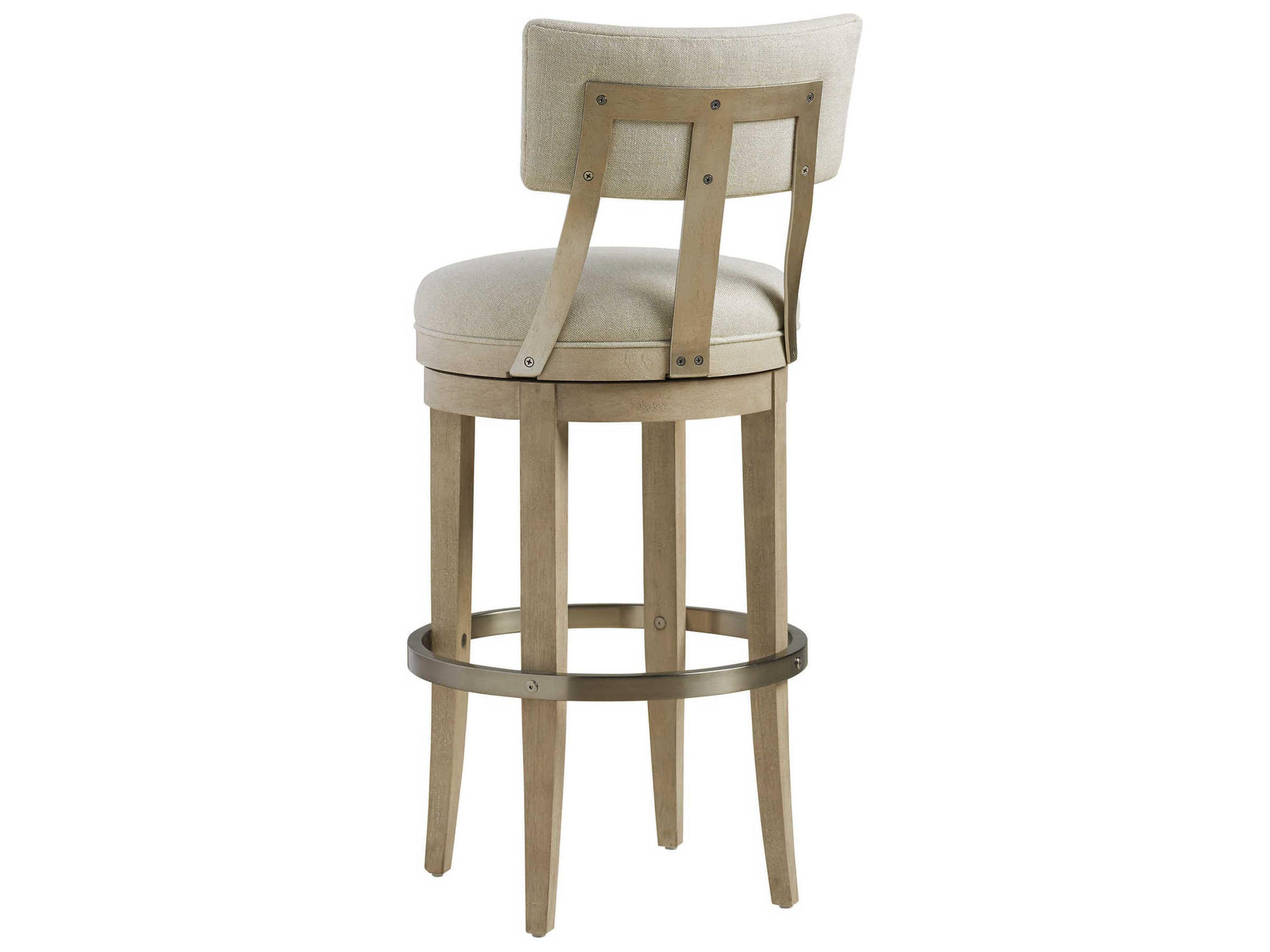 Barclay Butera Malibu Cliffside Swivel Bar Stool