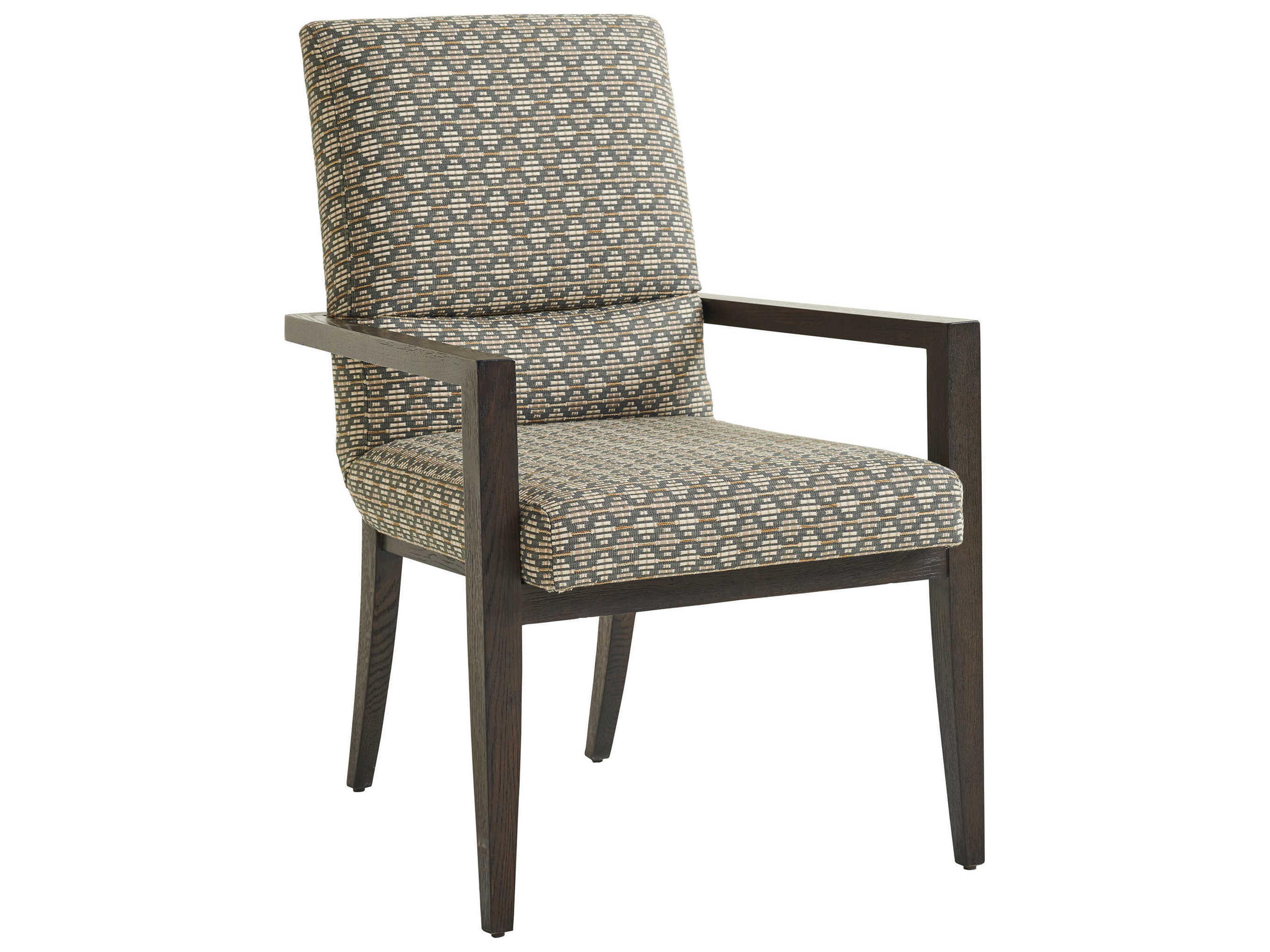 Park City Glenwild Brown Upholstered Arm Dining Chair