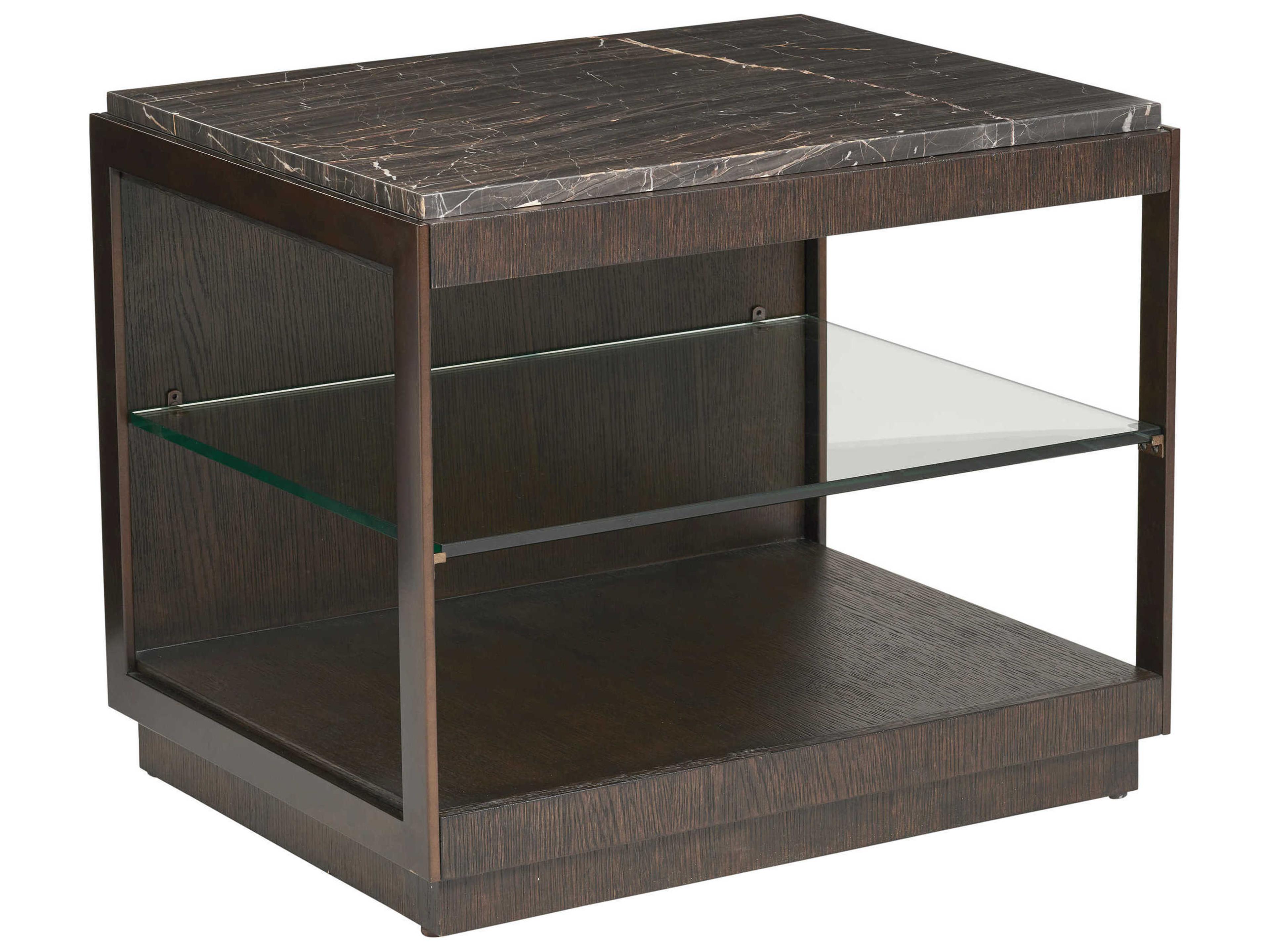 Park City Summit Rectangular Stone End Table
