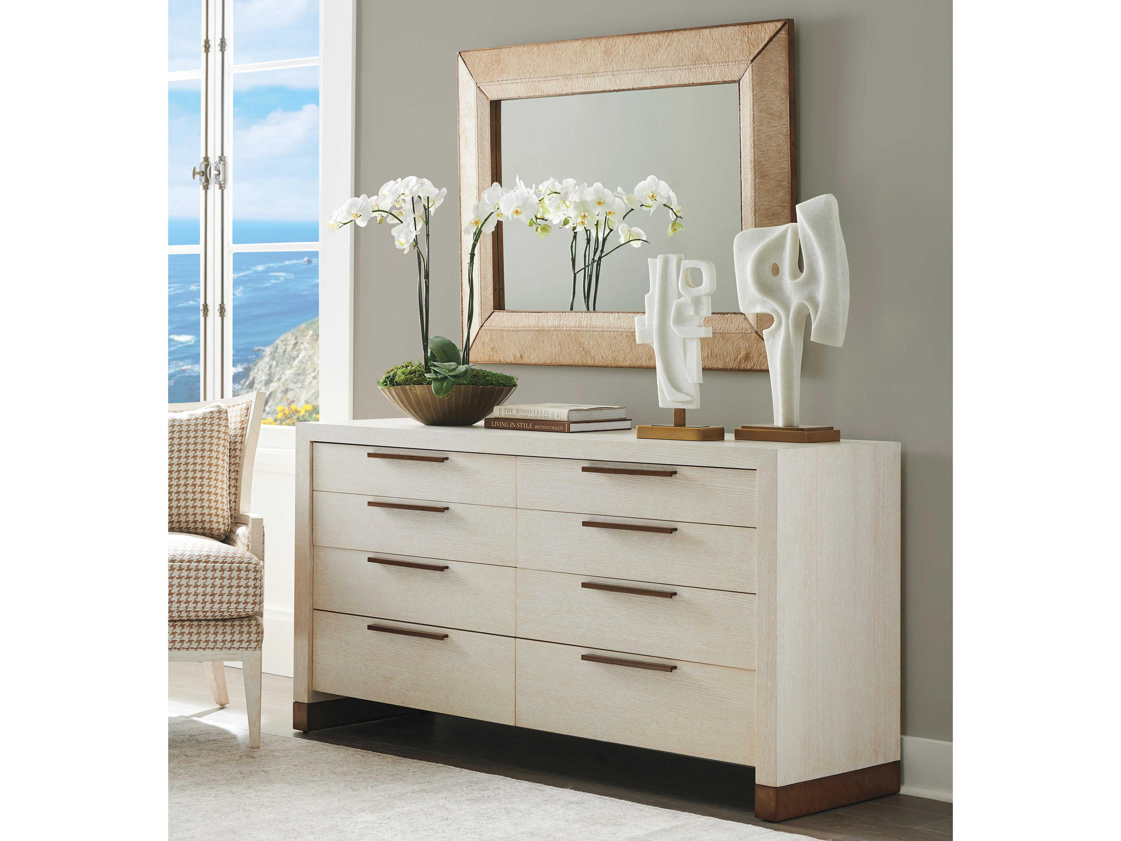 Barclay Butera Carmel Asilomar Rectangular Wall Mirror