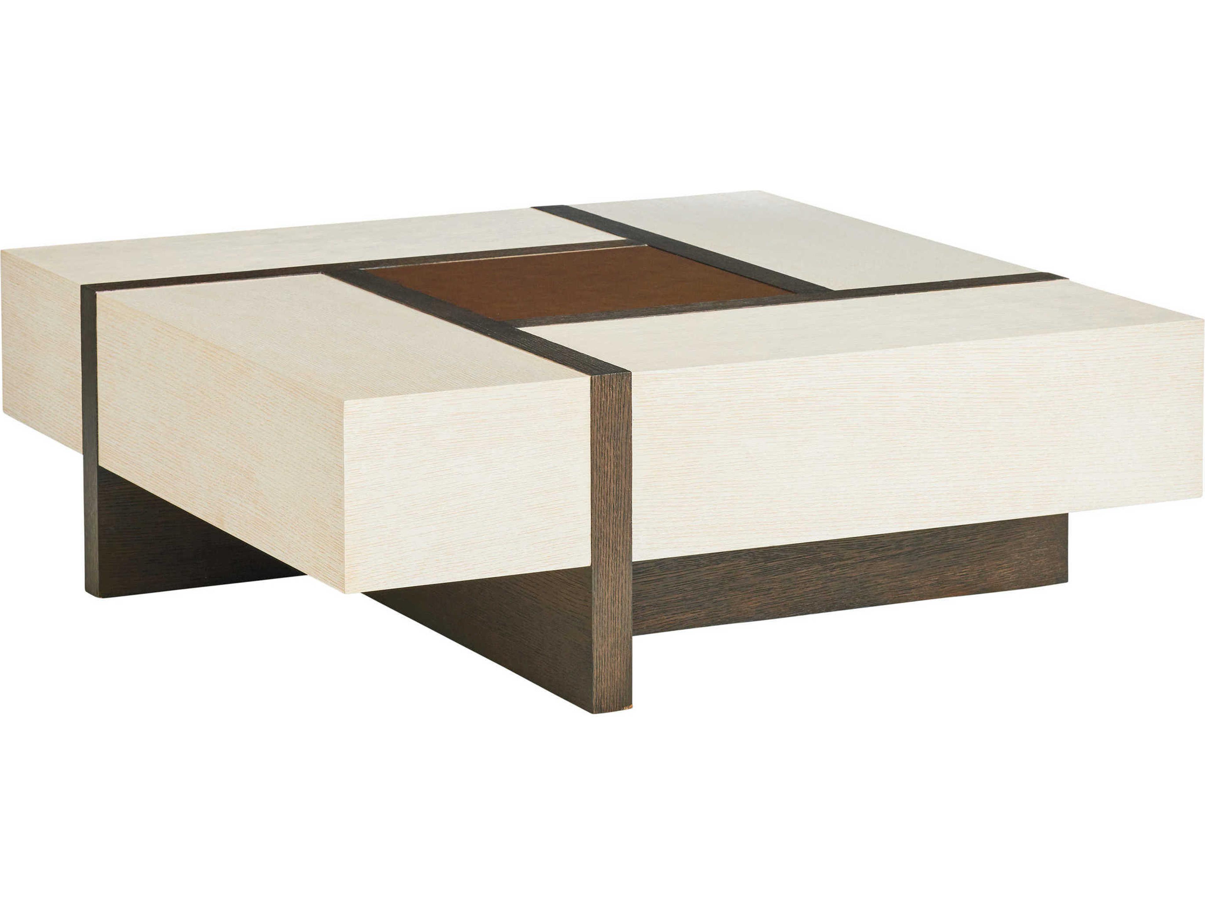 Carmel Links Square Wood Cocktail Table