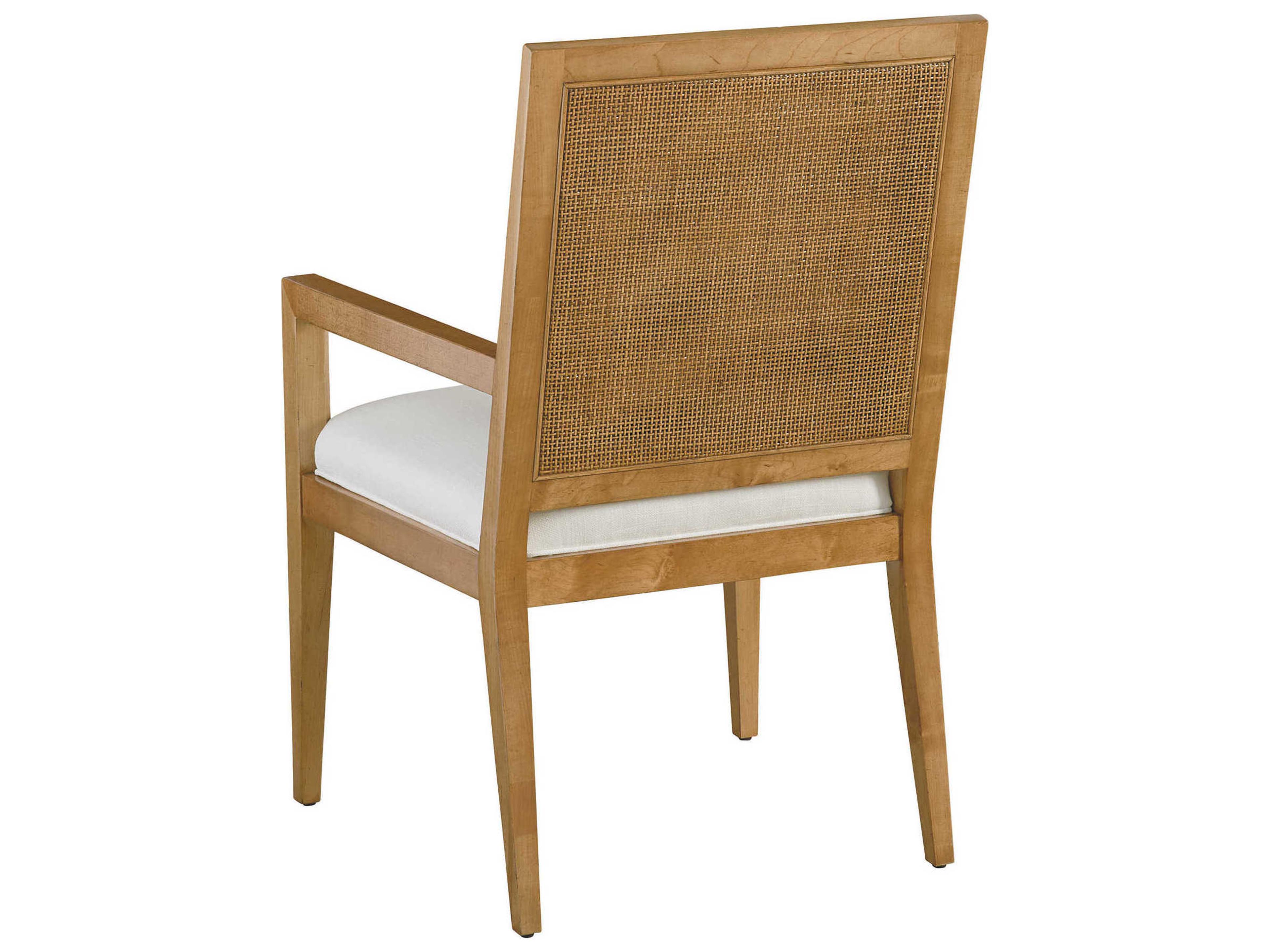 Barclay Butera Laguna Smithcliff Brown Upholstered Arm Dining Chair