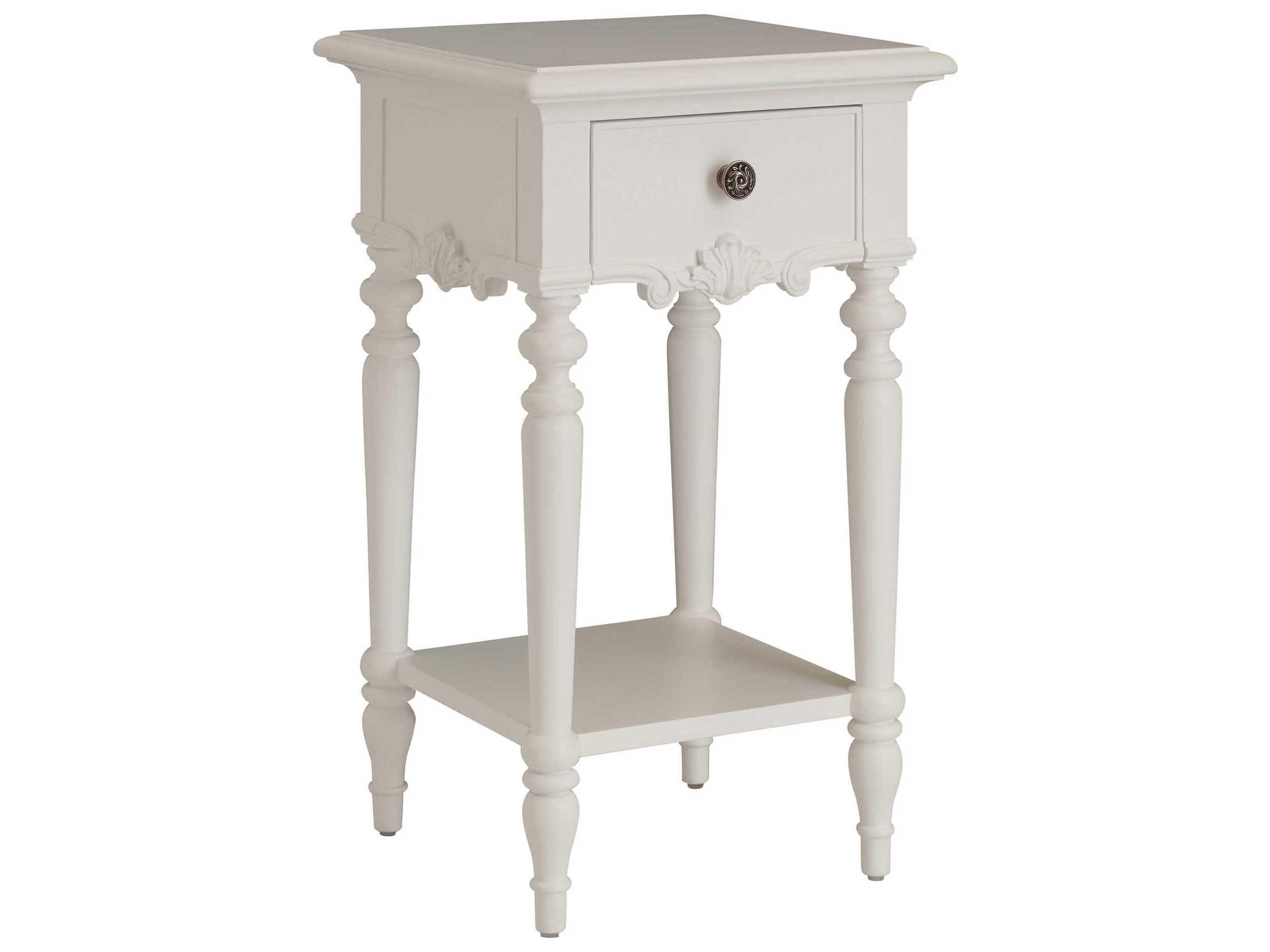 Villa Blanca 1-Drawer Genoa Nightstand
