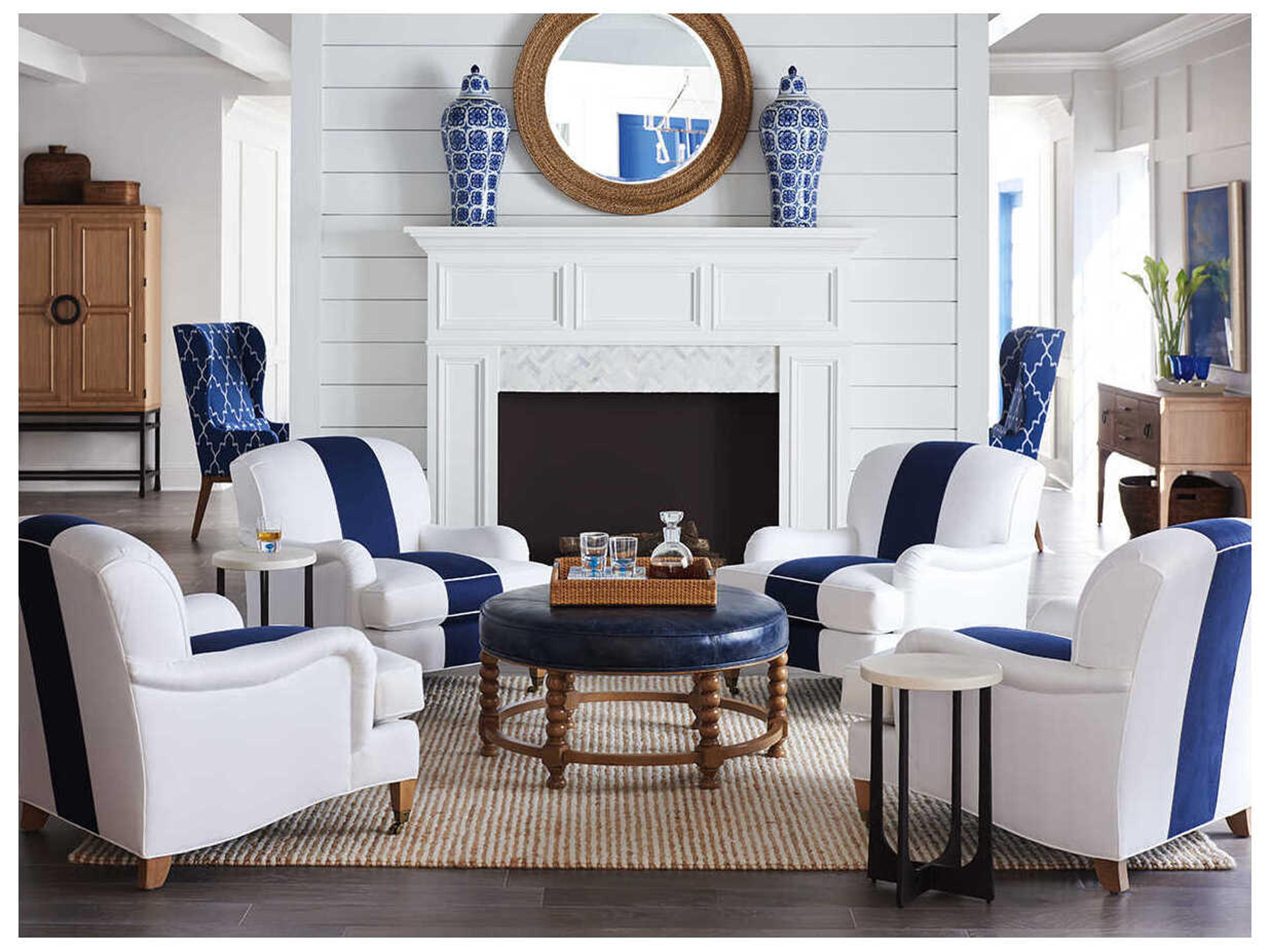 Barclay Butera Upholstery Sydney Fabric Club Chair