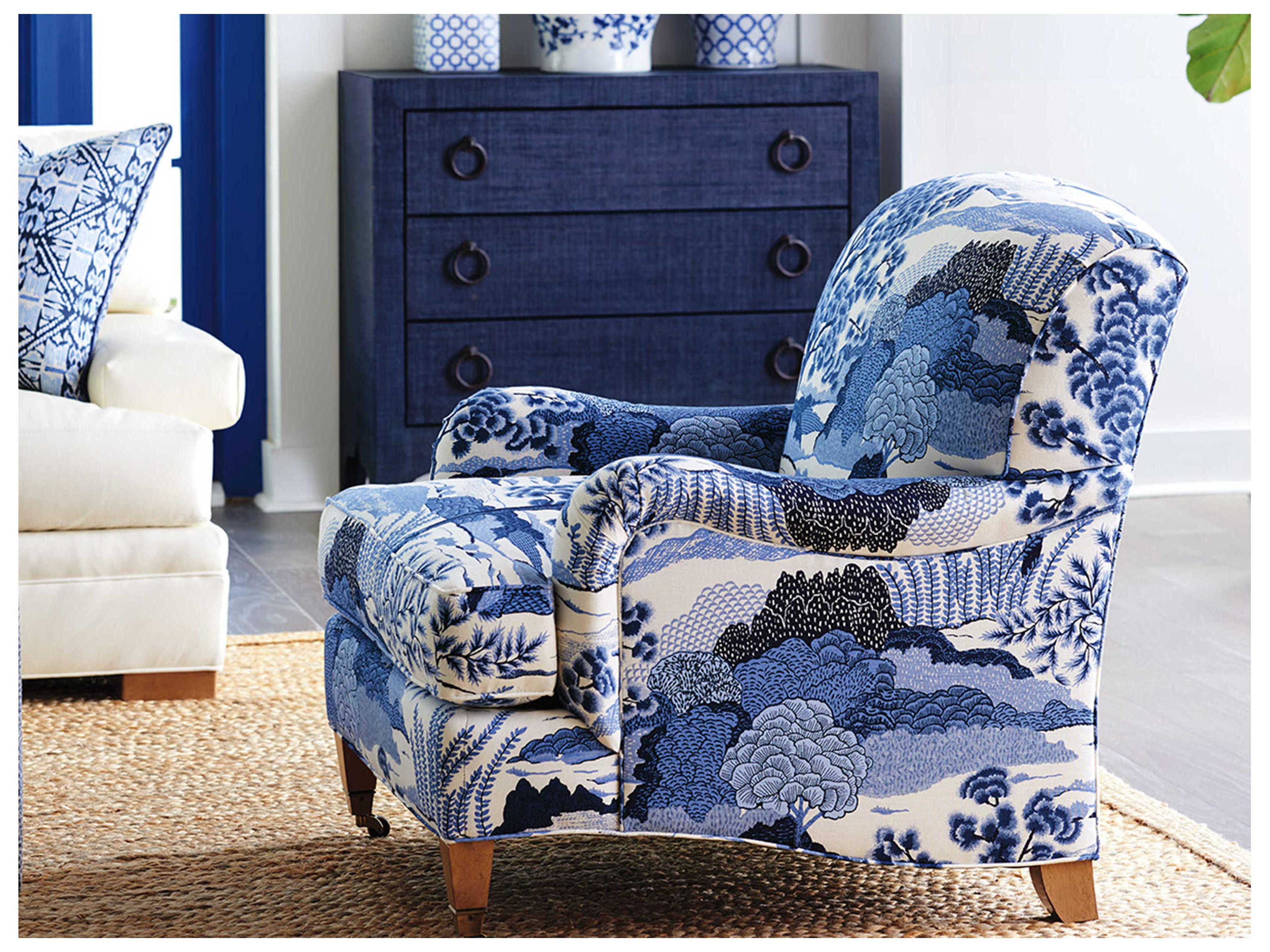 Barclay Butera Upholstery Sydney Fabric Club Chair