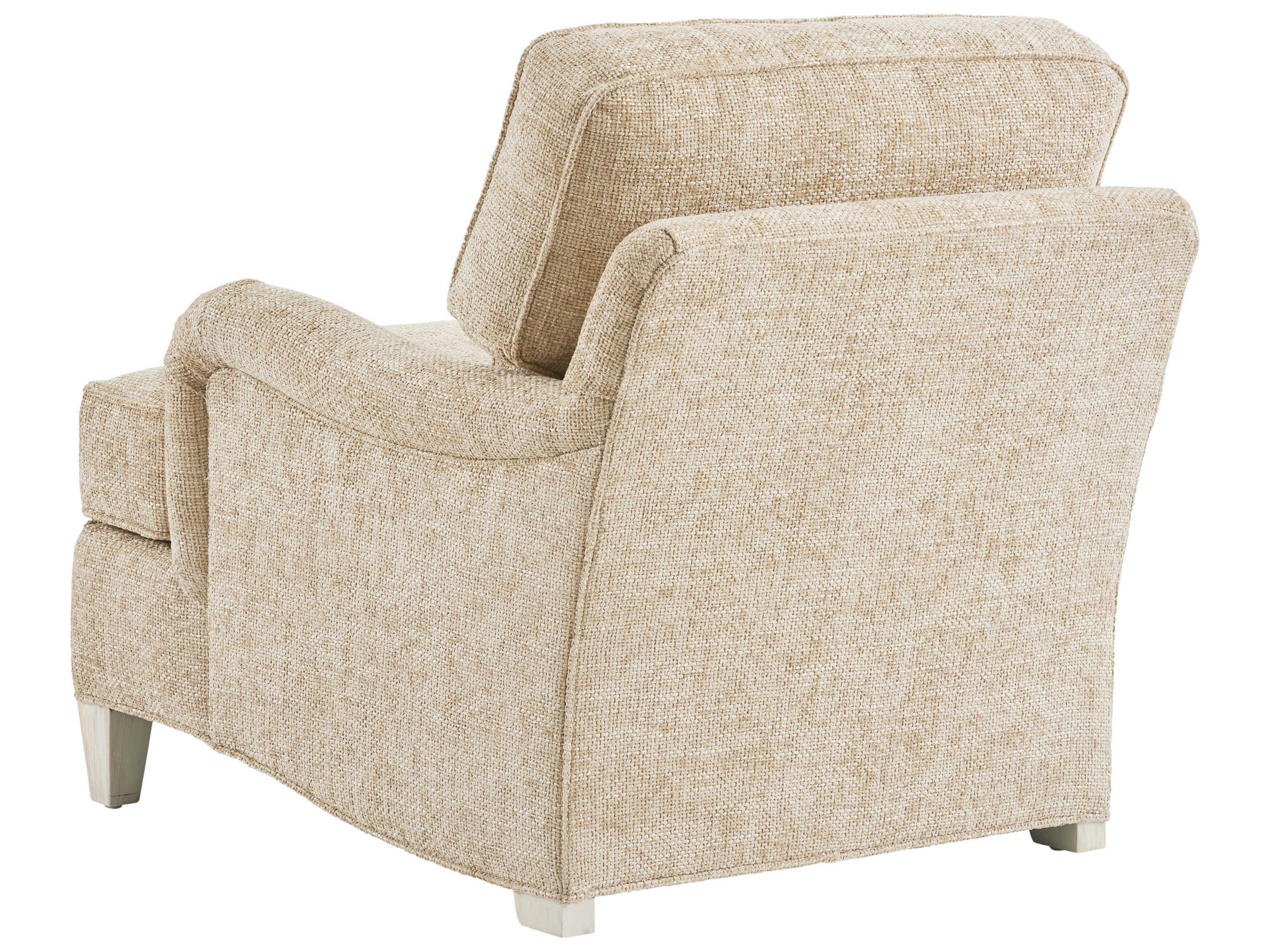 Barclay Butera Upholstery Grady Beige Fabric Accent Chair