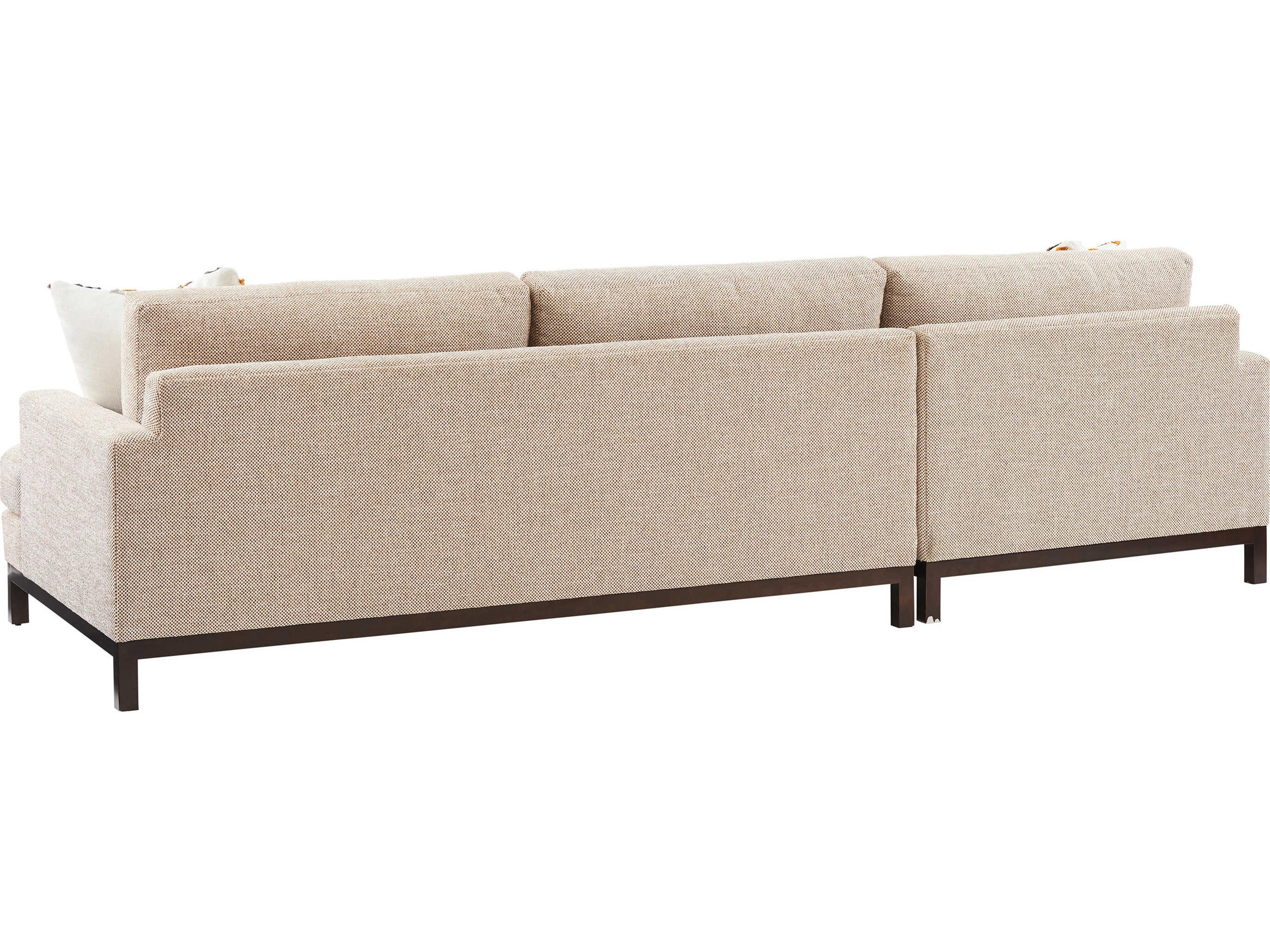 Barclay Butera Upholstery Horizon Cream Upholstered Sectional Sofa