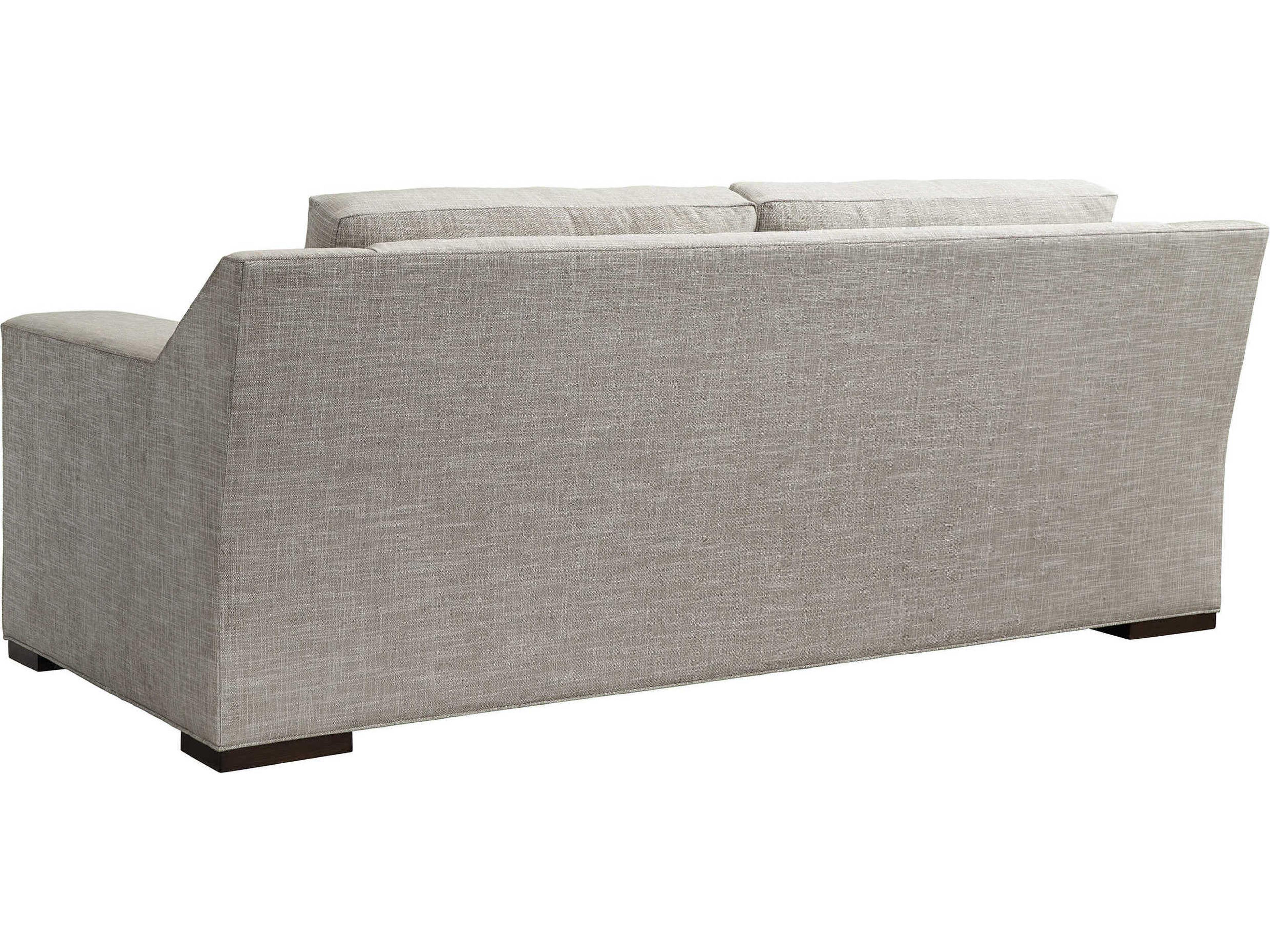Barclay Butera Upholstery Shaws Cove Demi Gray Upholstered Sofa