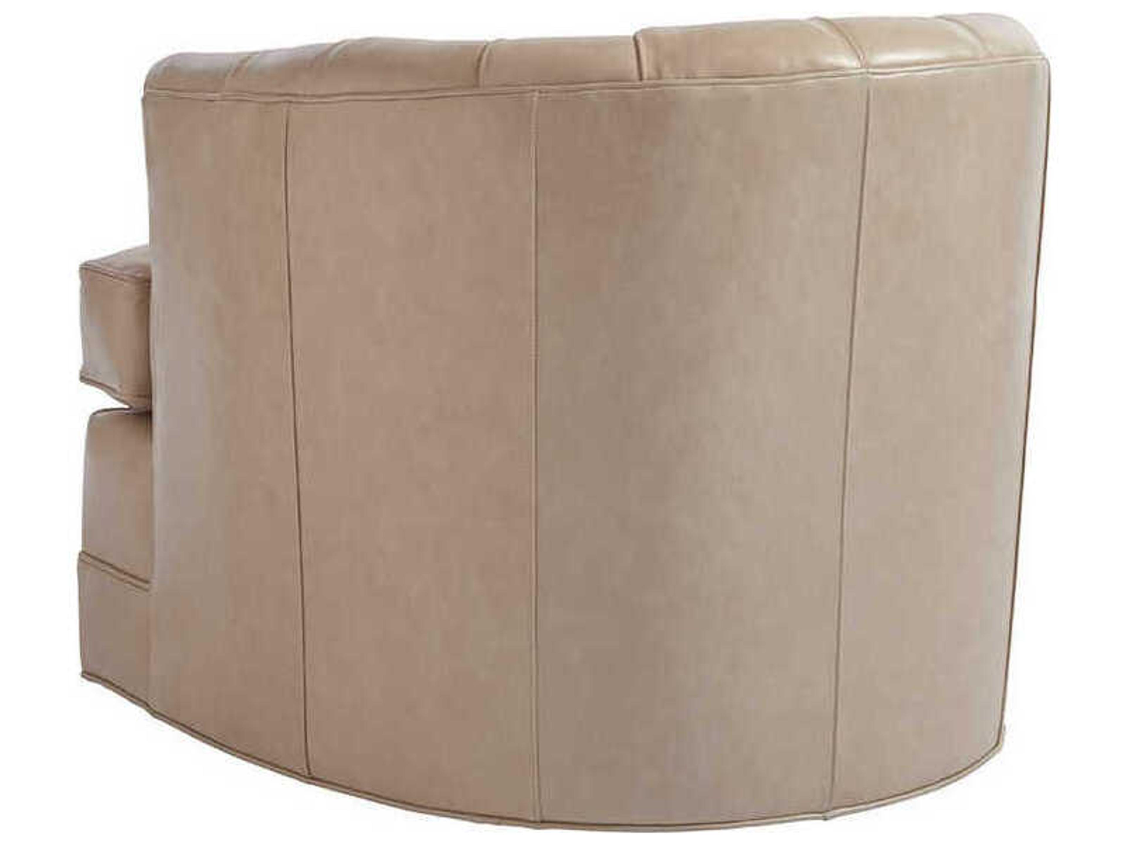 Barclay Butera Upholstery Cliffhaven Leather Accent Chair