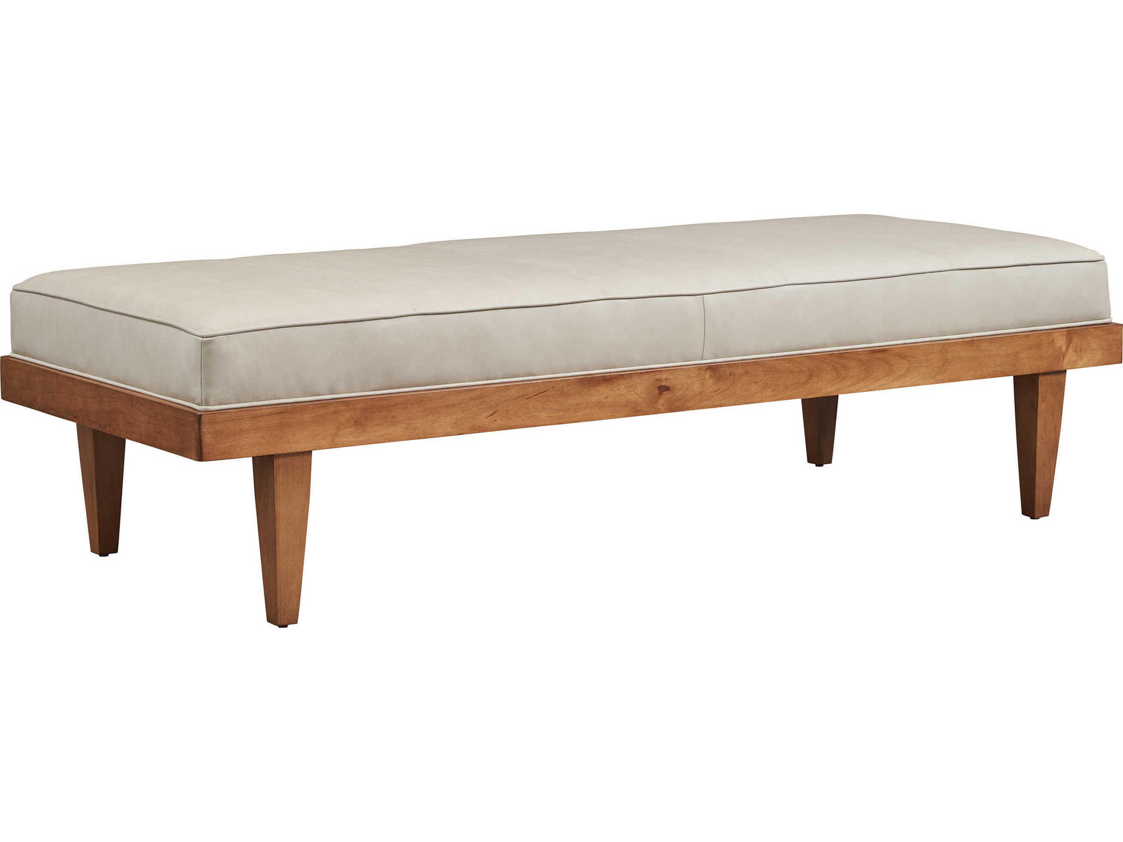 Upholstery Lagunita Beige Upholstered Accent Bench