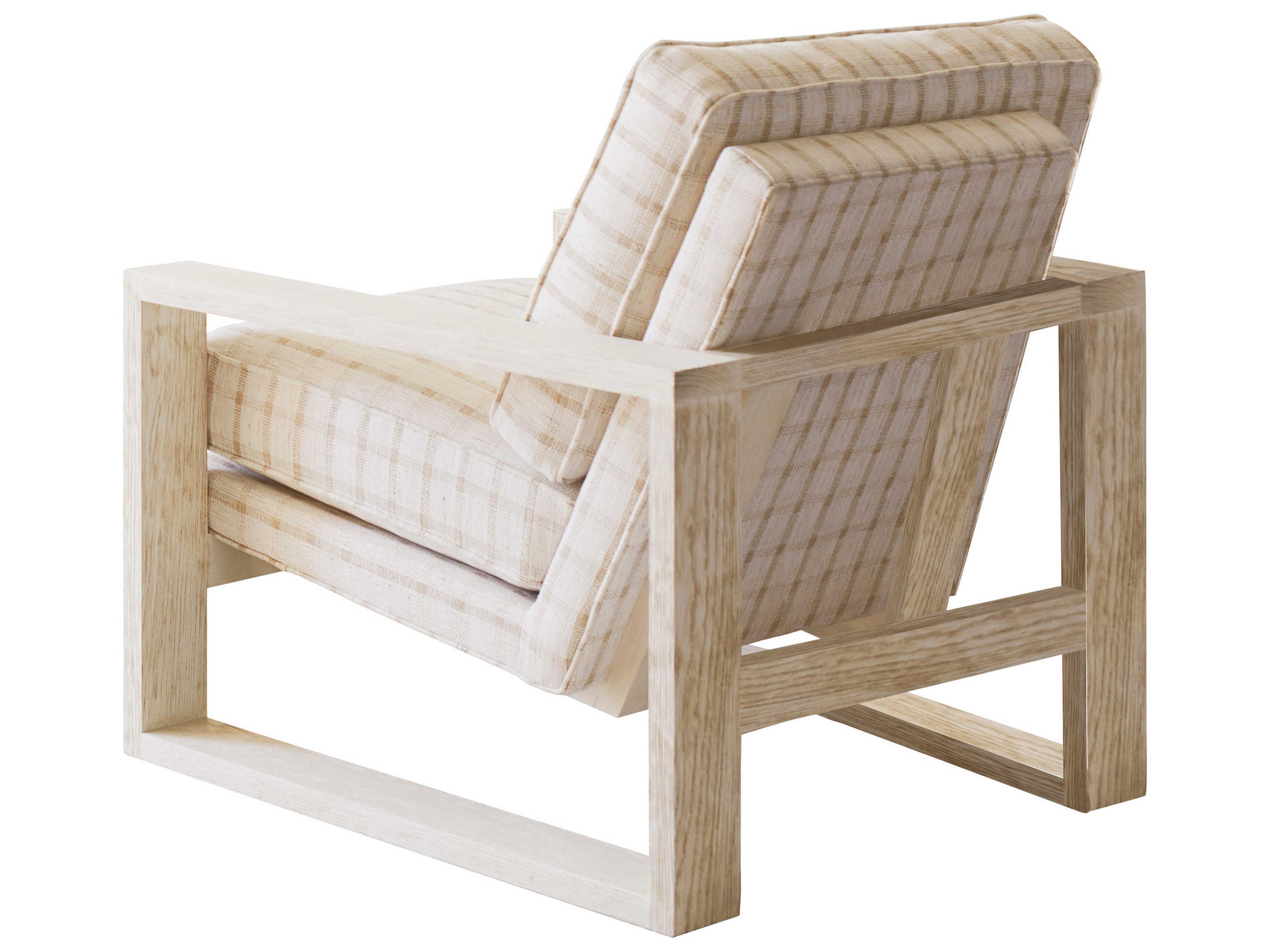 Barclay Butera Upholstery Thaynes Beige Fabric Accent Chair