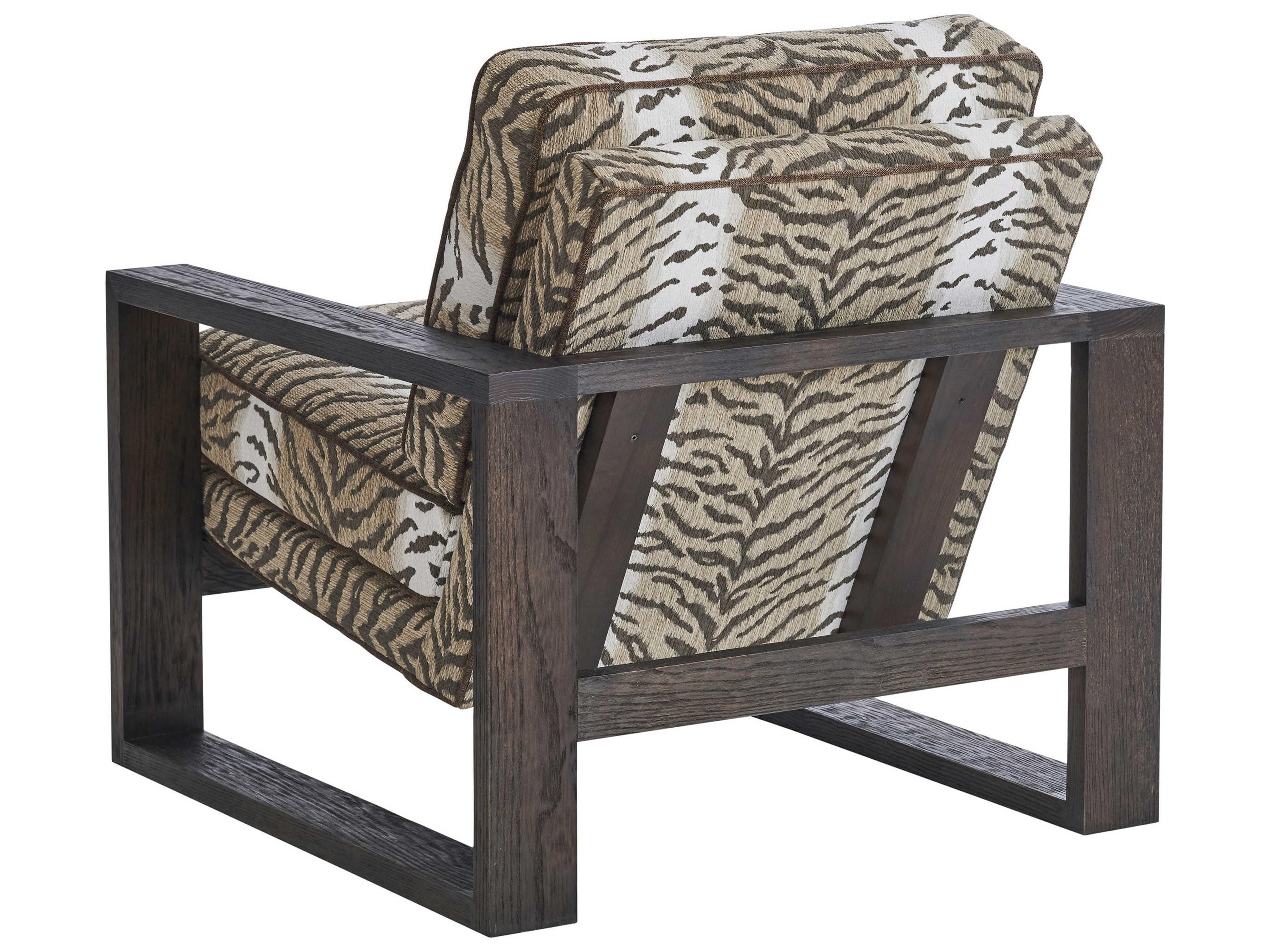 Barclay Butera Upholstery Thaynes Beige Fabric Accent Chair