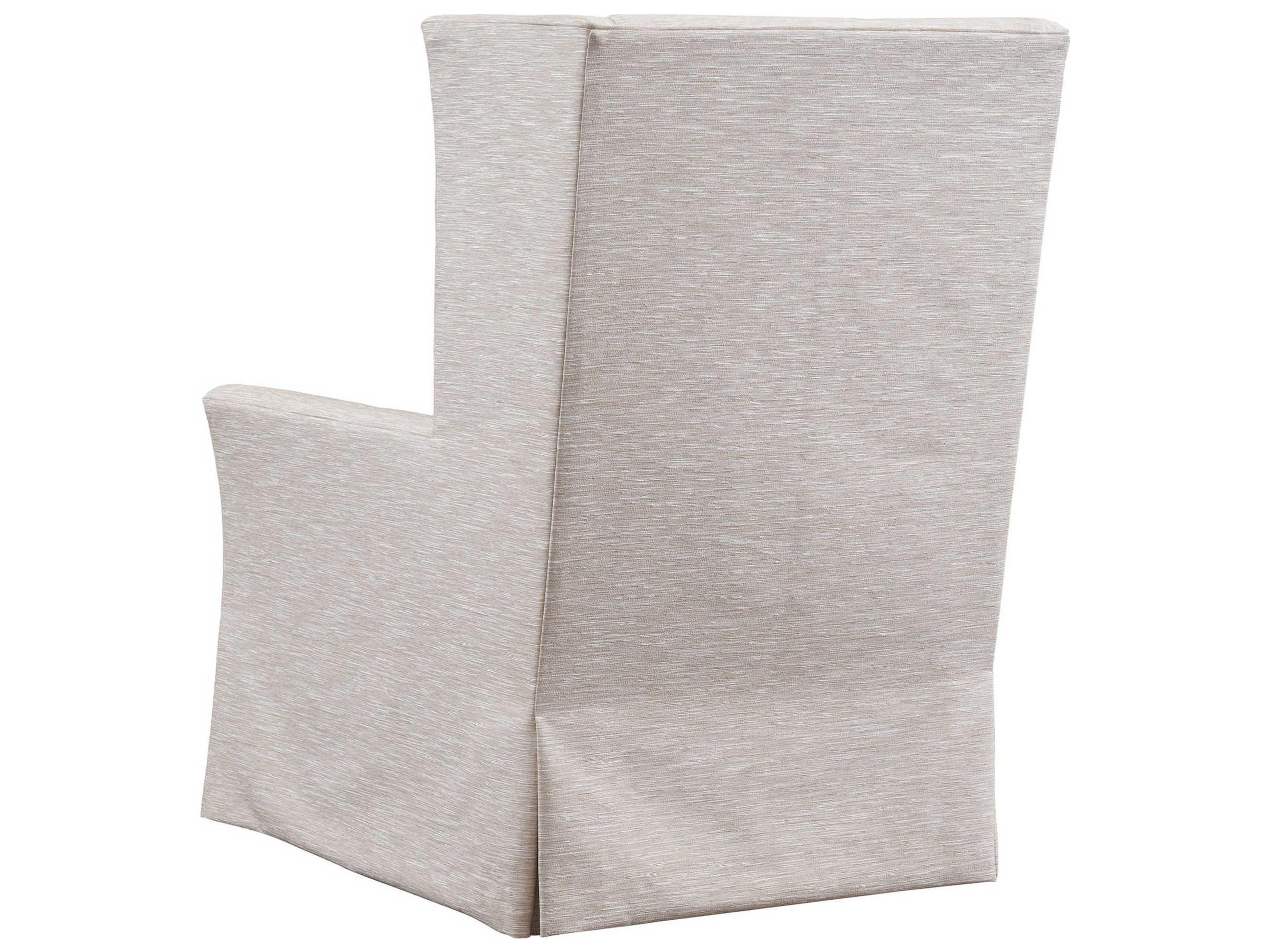 Barclay Butera Upholstery El Moro White Fabric Accent Chair